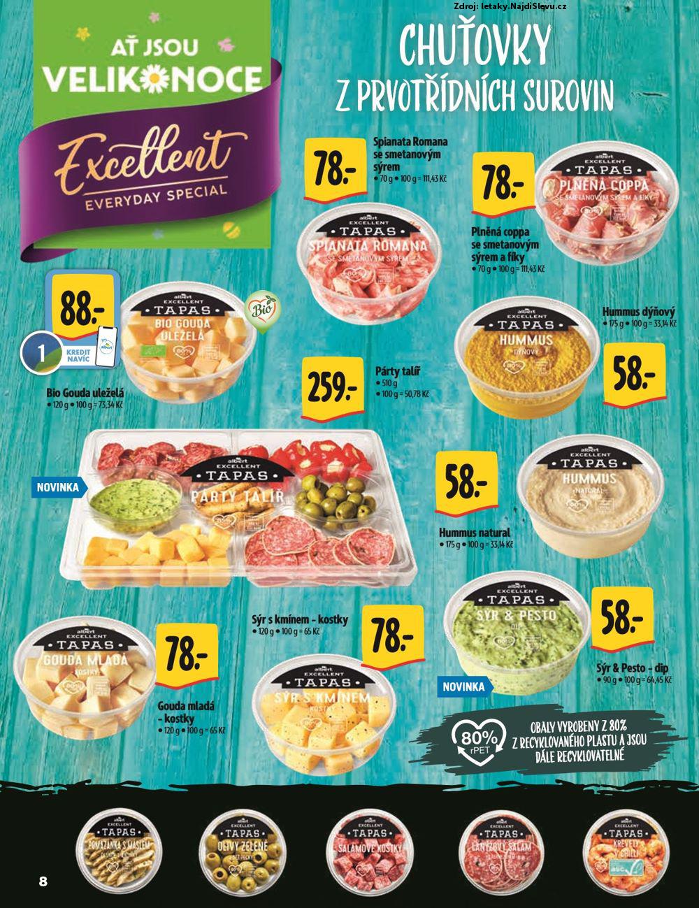 Strana 8 - leták Albert hypermarket (9. 4. - 20. 4. 2025)