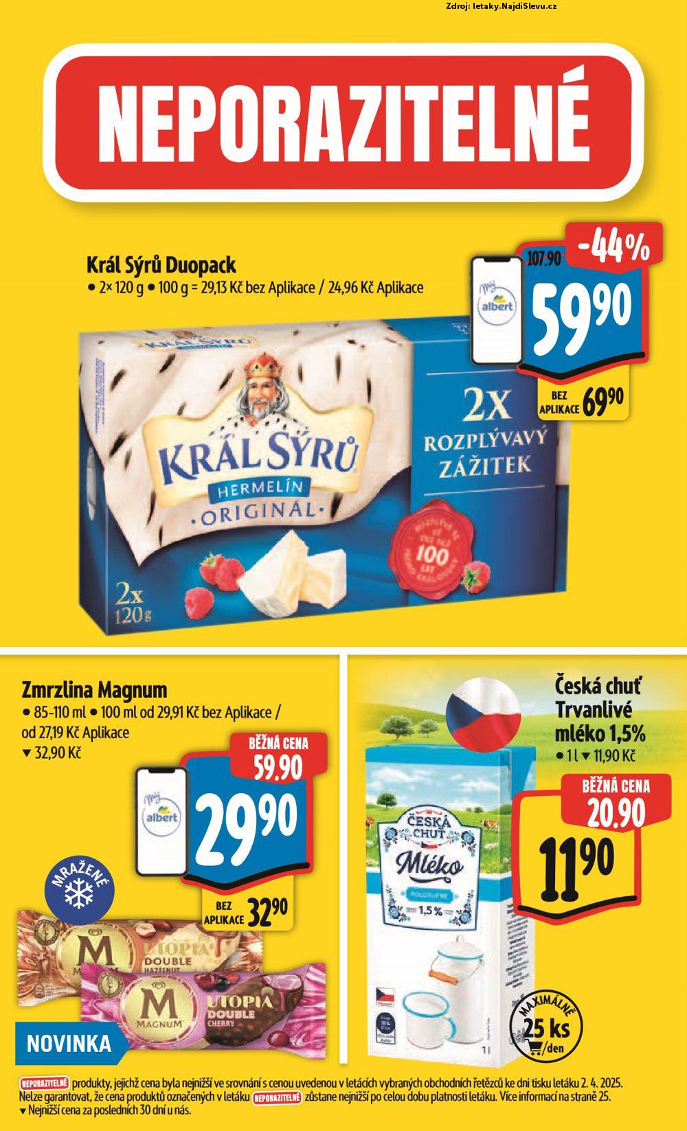 Strana 3 - letk Albert hypermarket (9. 4. - 15. 4. 2025)