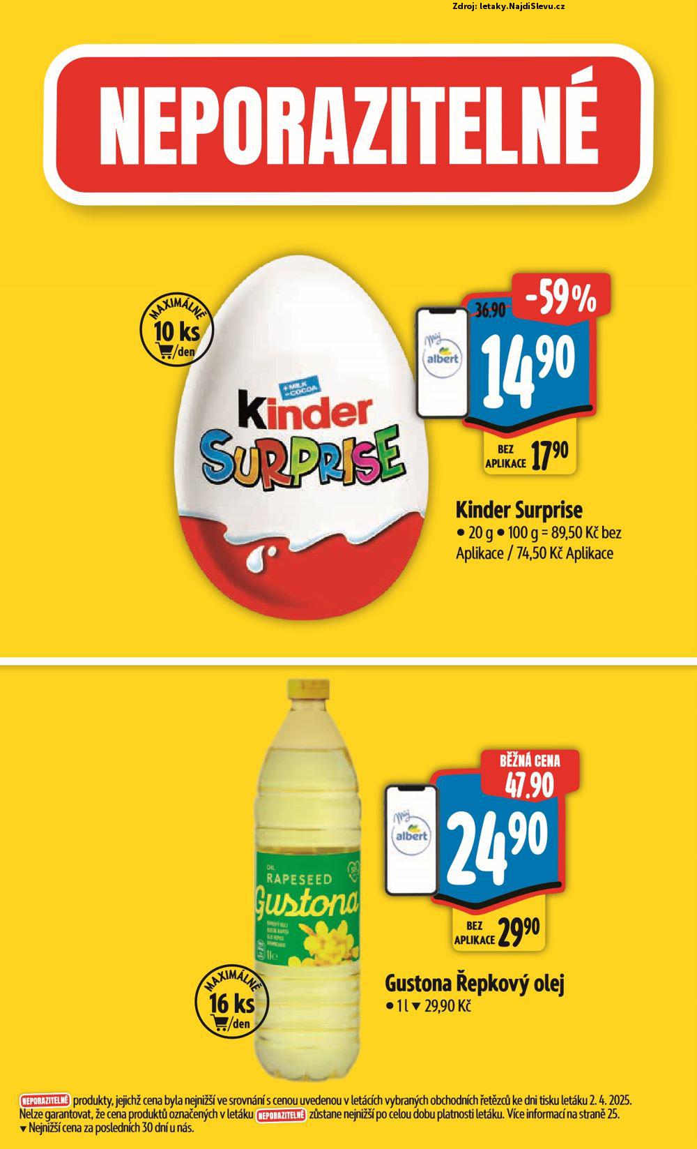 Strana 4 - letk Albert hypermarket (9. 4. - 15. 4. 2025)