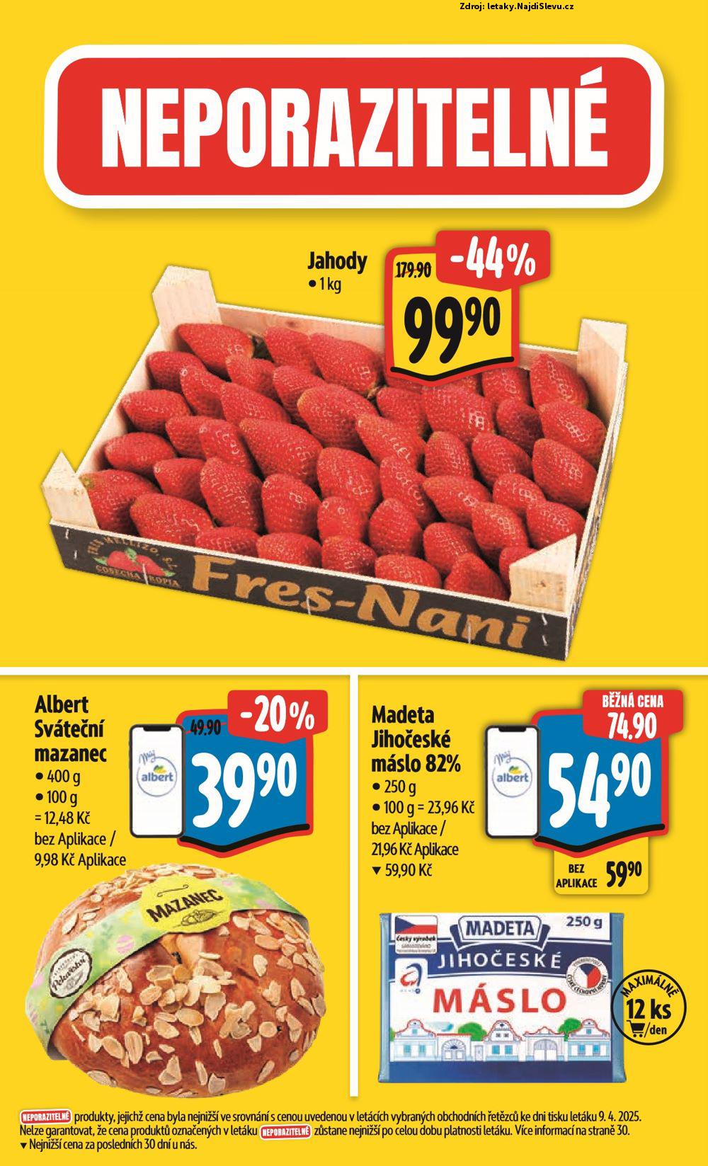 Strana 3 - letk Albert hypermarket (16. 4. - 20. 4. 2025)