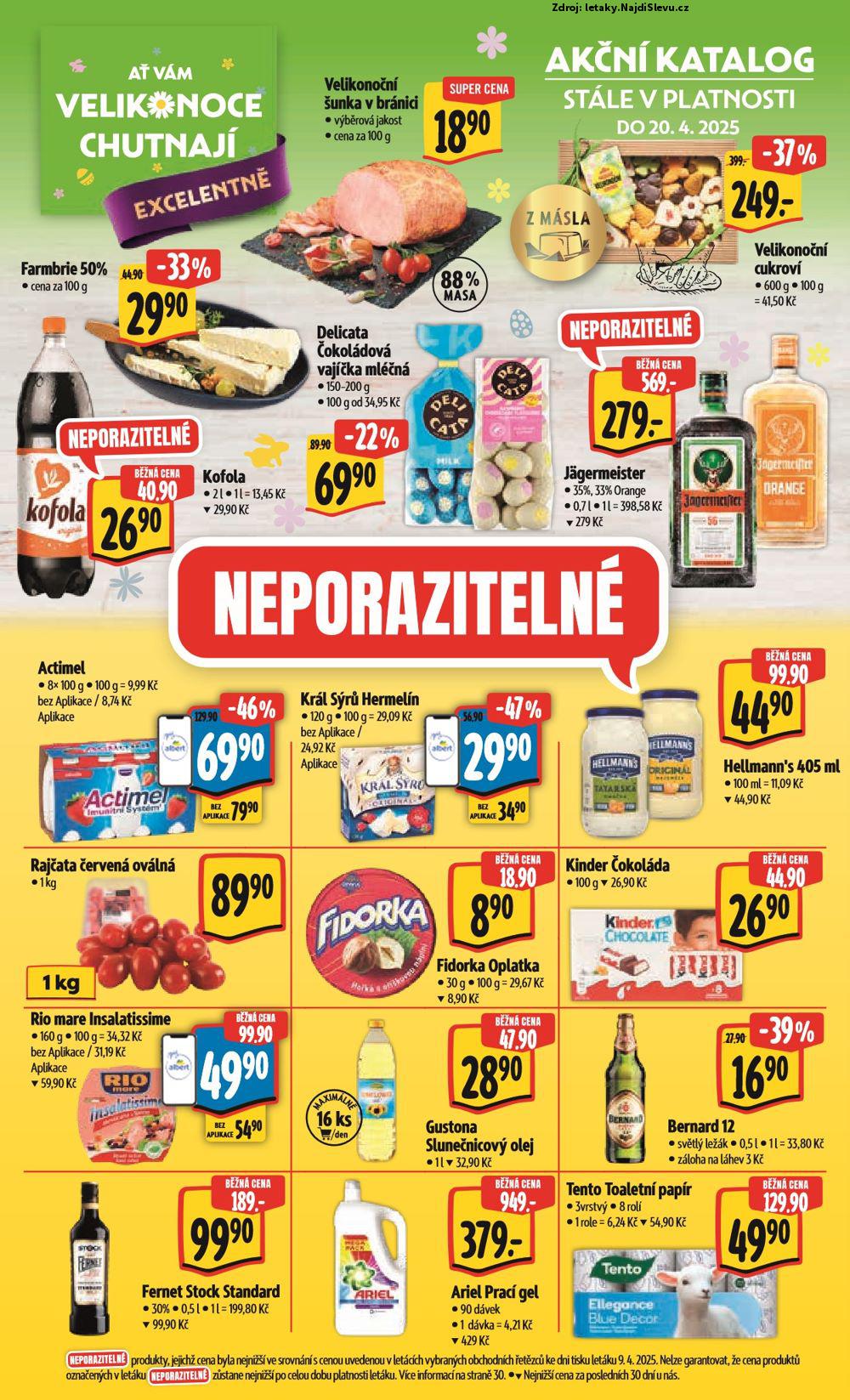 Strana 7 - leták Albert hypermarket (16. 4. - 20. 4. 2025)