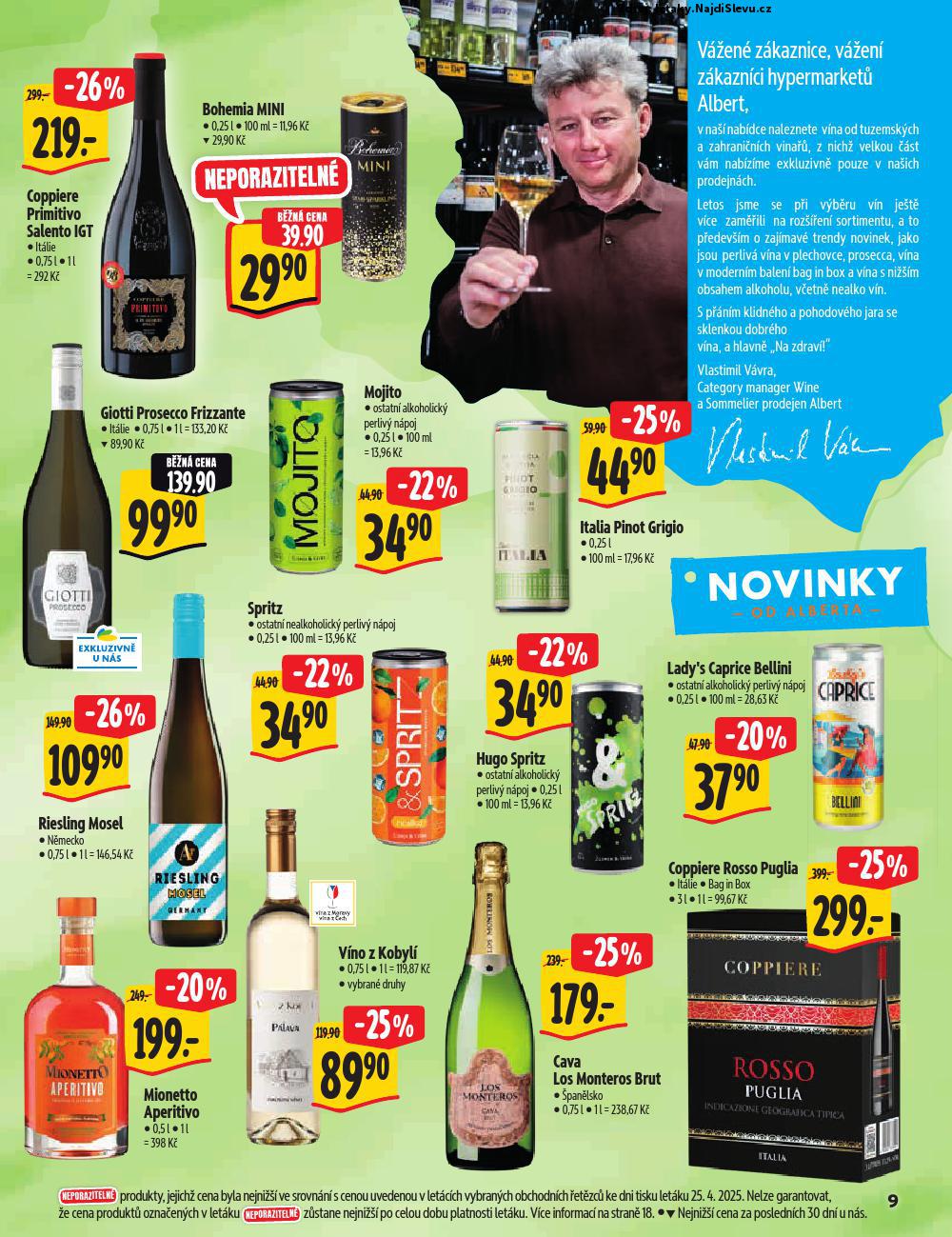 Strana 9 - leták Albert hypermarket (5. 5. - 20. 5. 2025)