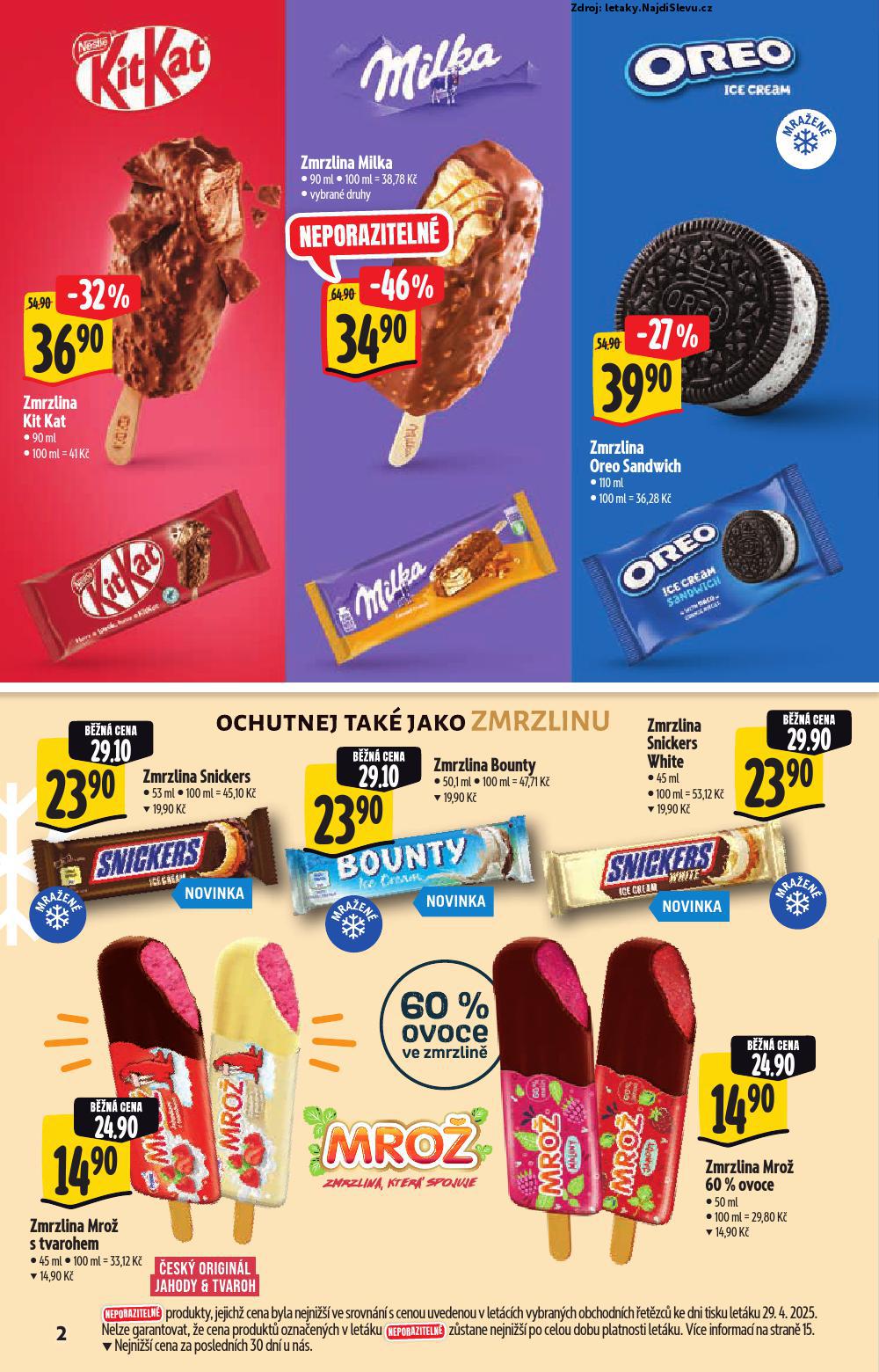 Strana 2 - leták Albert hypermarket (5. 5. - 20. 5. 2025)