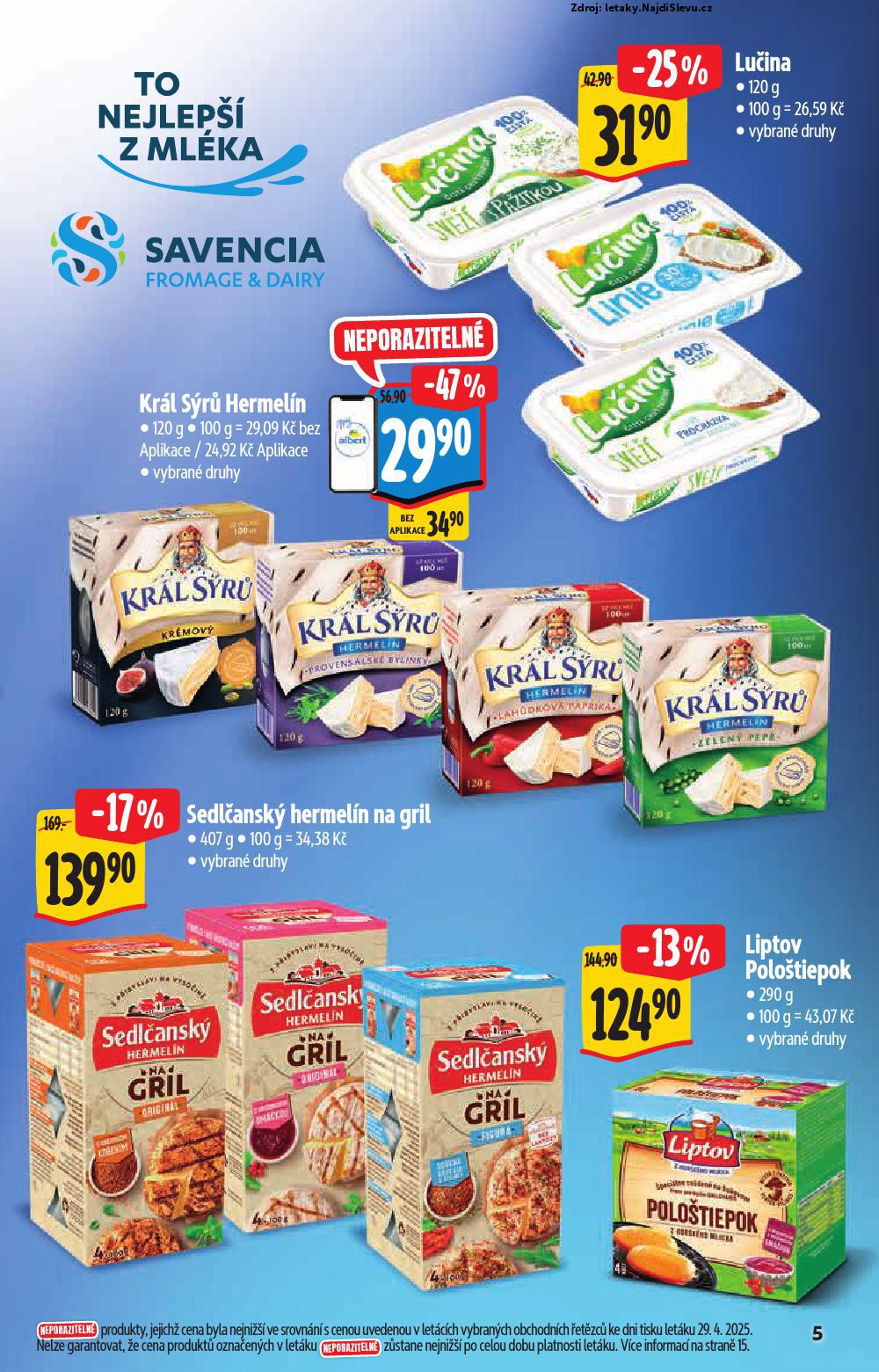Strana 5 - leták Albert hypermarket (5. 5. - 20. 5. 2025)