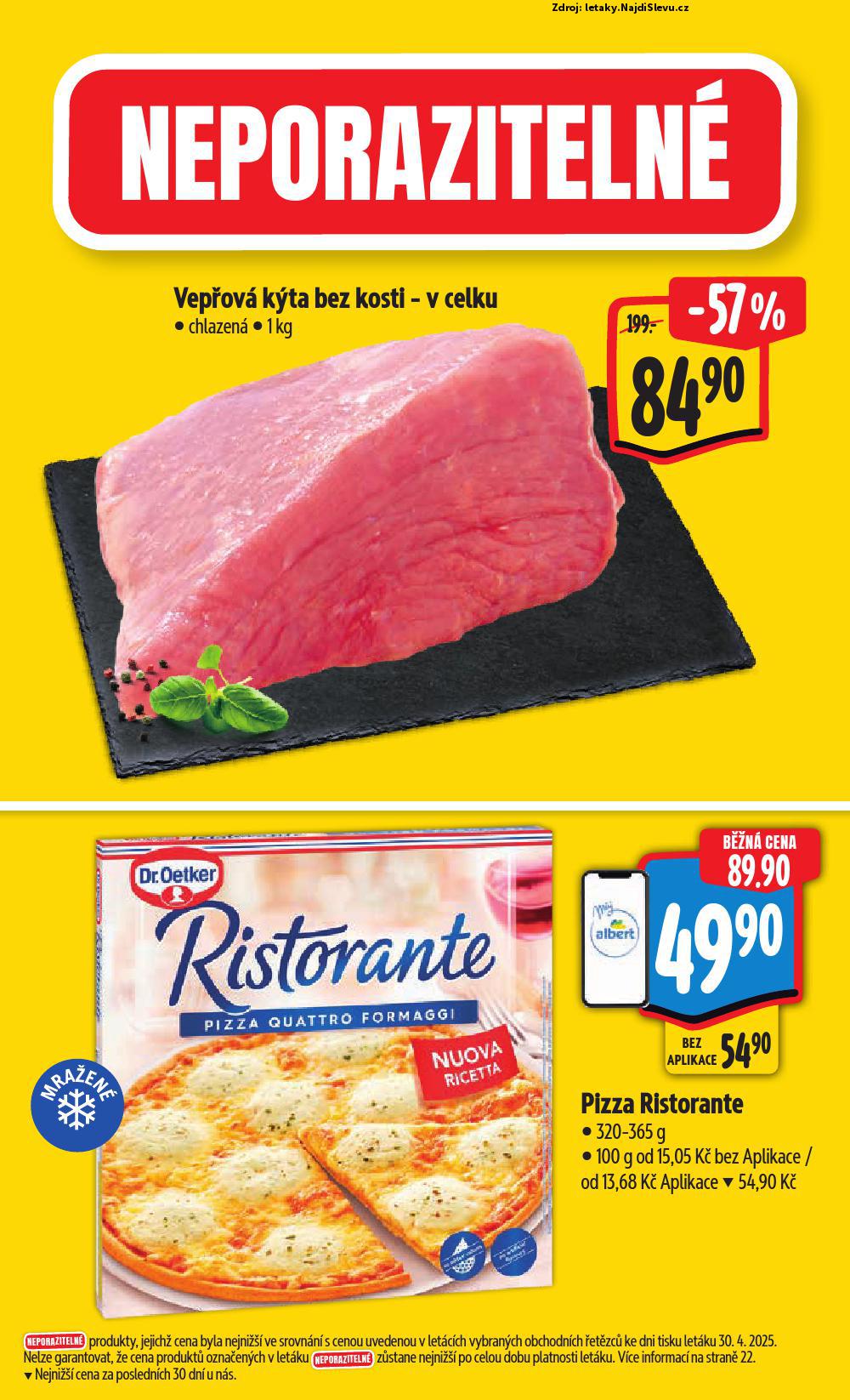 Strana 2 - letk Albert hypermarket (5. 5. - 13. 5. 2025)