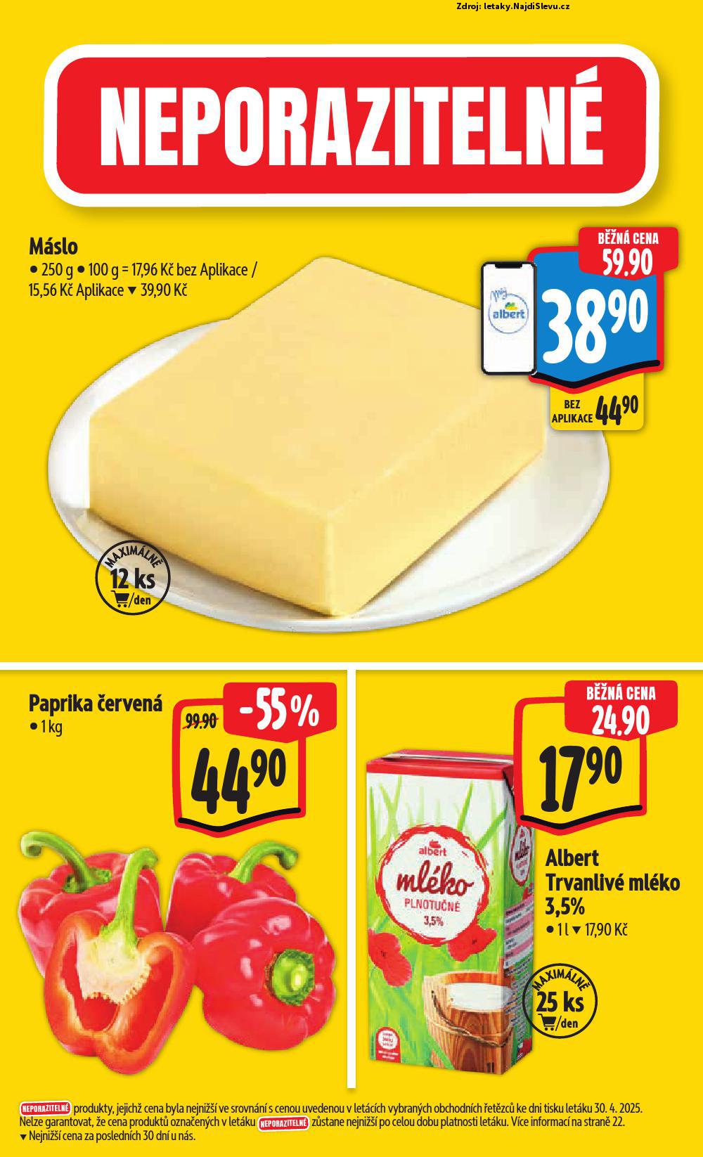Strana 3 - letk Albert hypermarket (5. 5. - 13. 5. 2025)