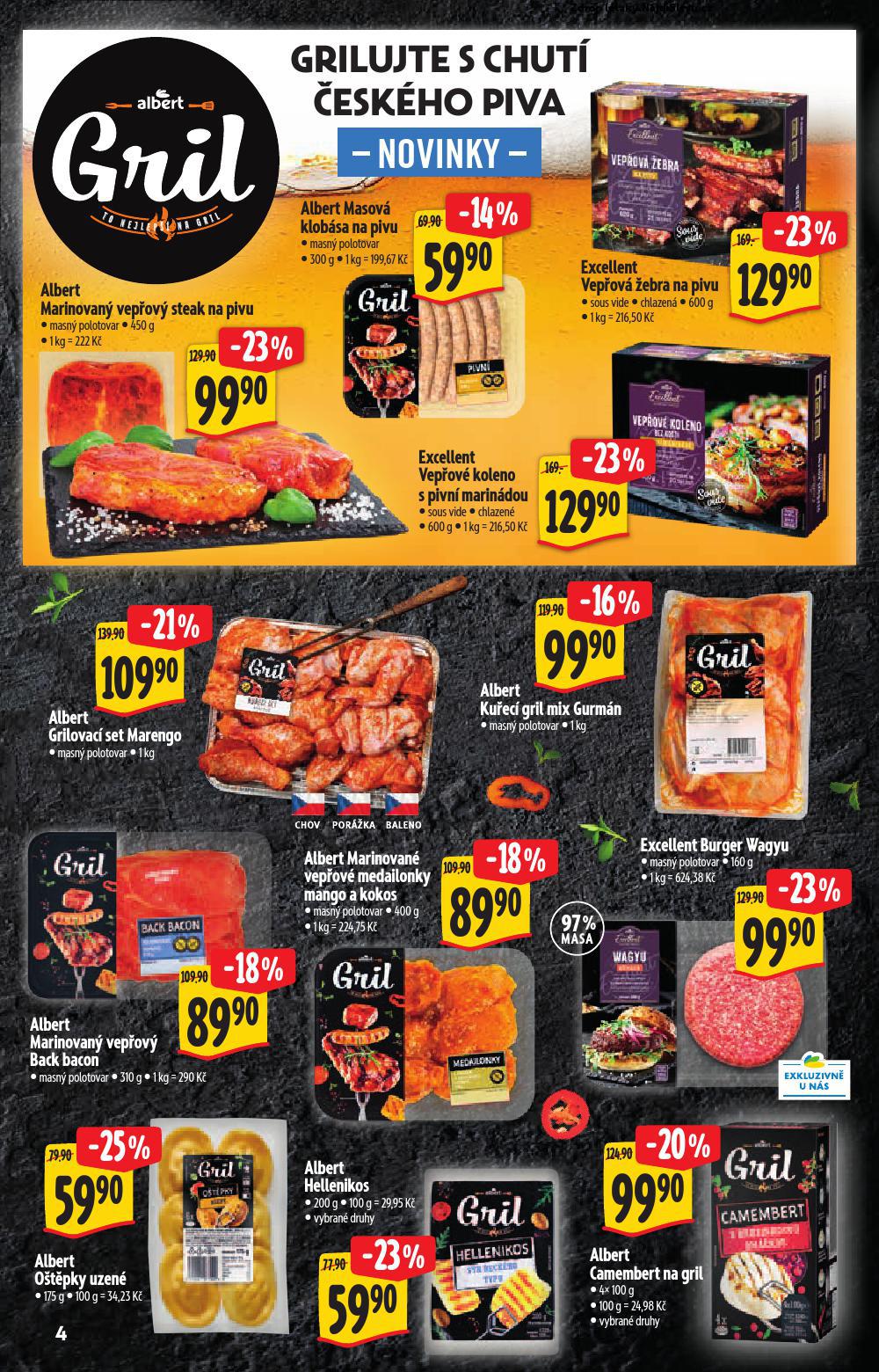 Strana 4 - leták Albert hypermarket (4. 6. - 17. 6. 2025)