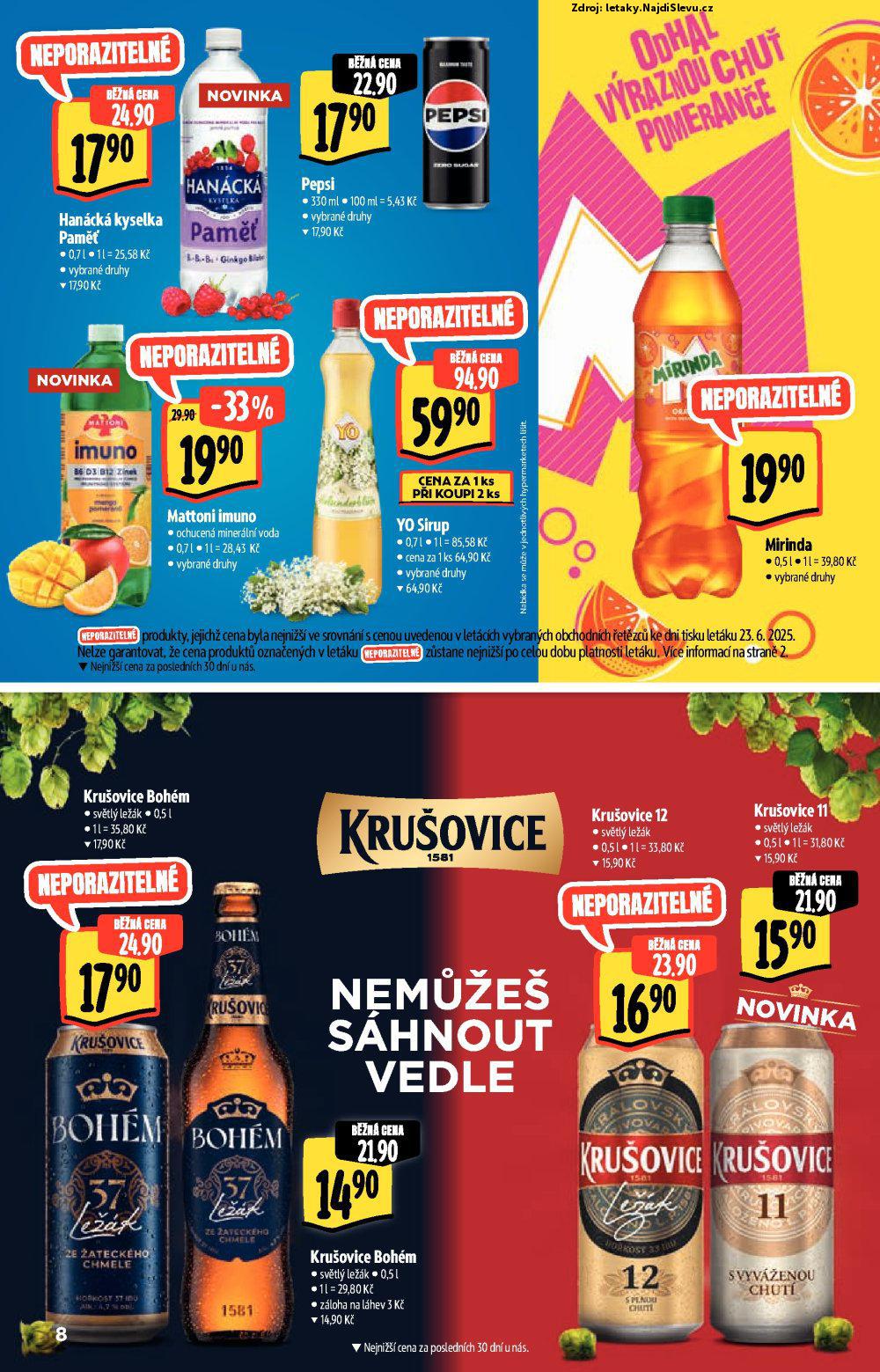 Strana 8 - leták Albert hypermarket (2. 7. - 15. 7. 2025)