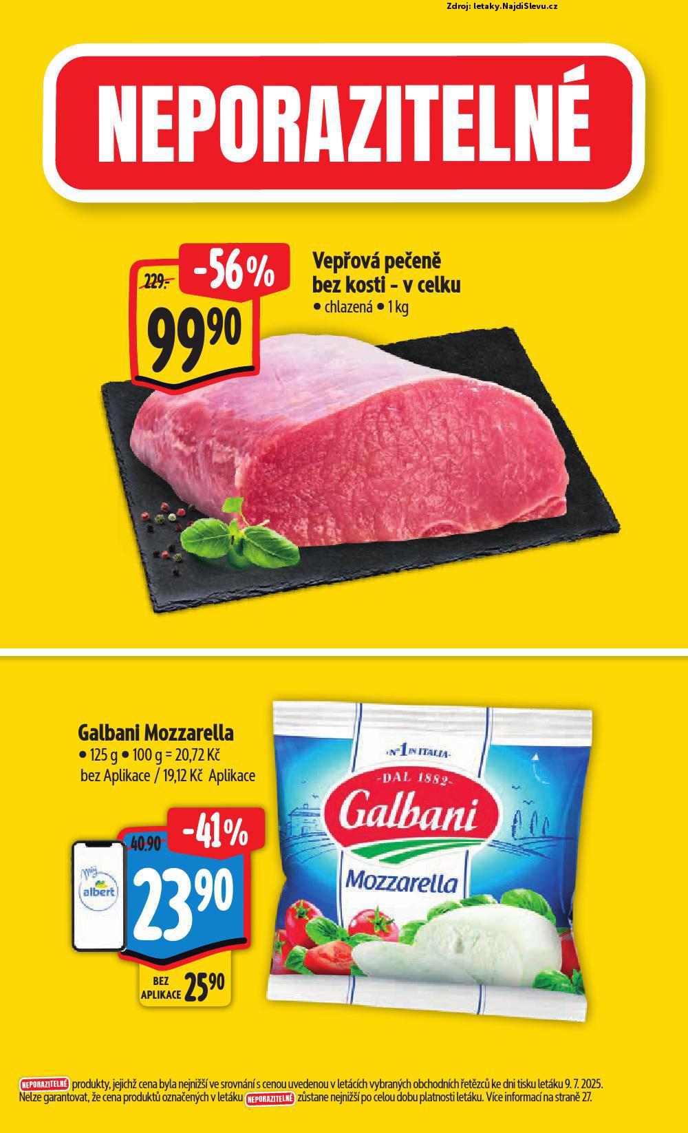Strana 2 - letk Albert hypermarket (16. 7. - 22. 7. 2025)