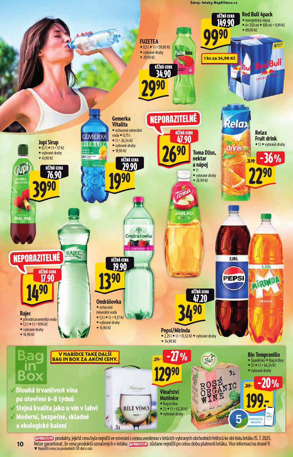 Strana 10 - leták Albert hypermarket (23. 7. - 5. 8. 2025)