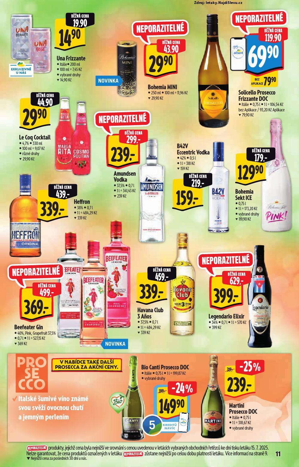 Strana 11 - leták Albert hypermarket (23. 7. - 5. 8. 2025)