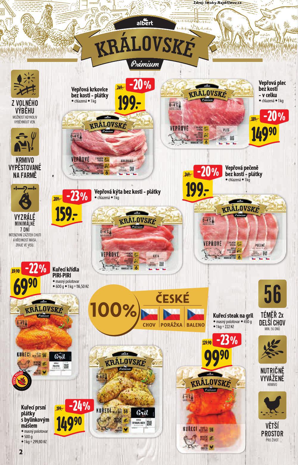 Strana 2 - leták Albert hypermarket (23. 7. - 5. 8. 2025)