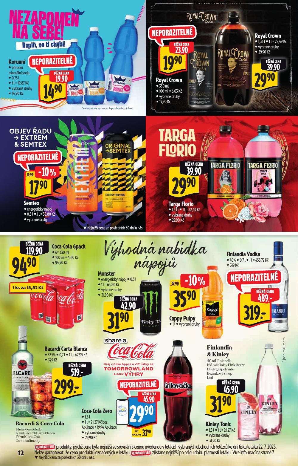 Strana 12 - leták Albert hypermarket (30. 7. - 12. 8. 2025)