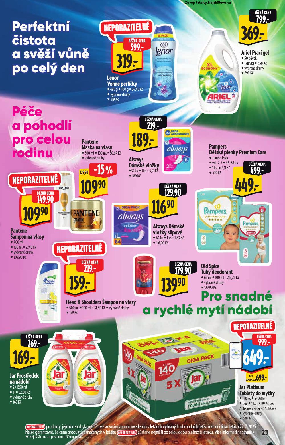 Strana 23 - leták Albert hypermarket (30. 7. - 12. 8. 2025)