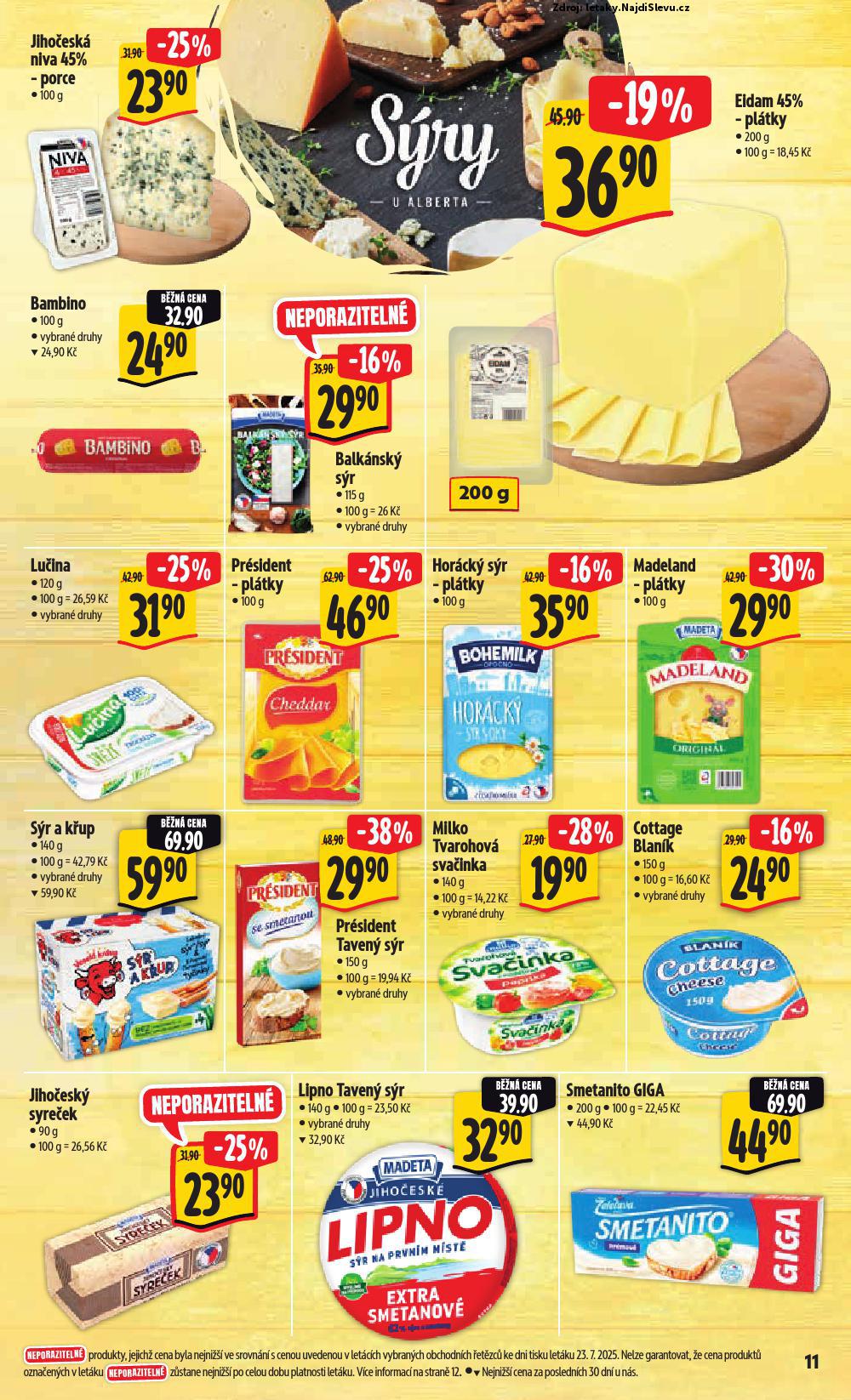 Strana 18 - leták Albert hypermarket (30. 7. - 5. 8. 2025)