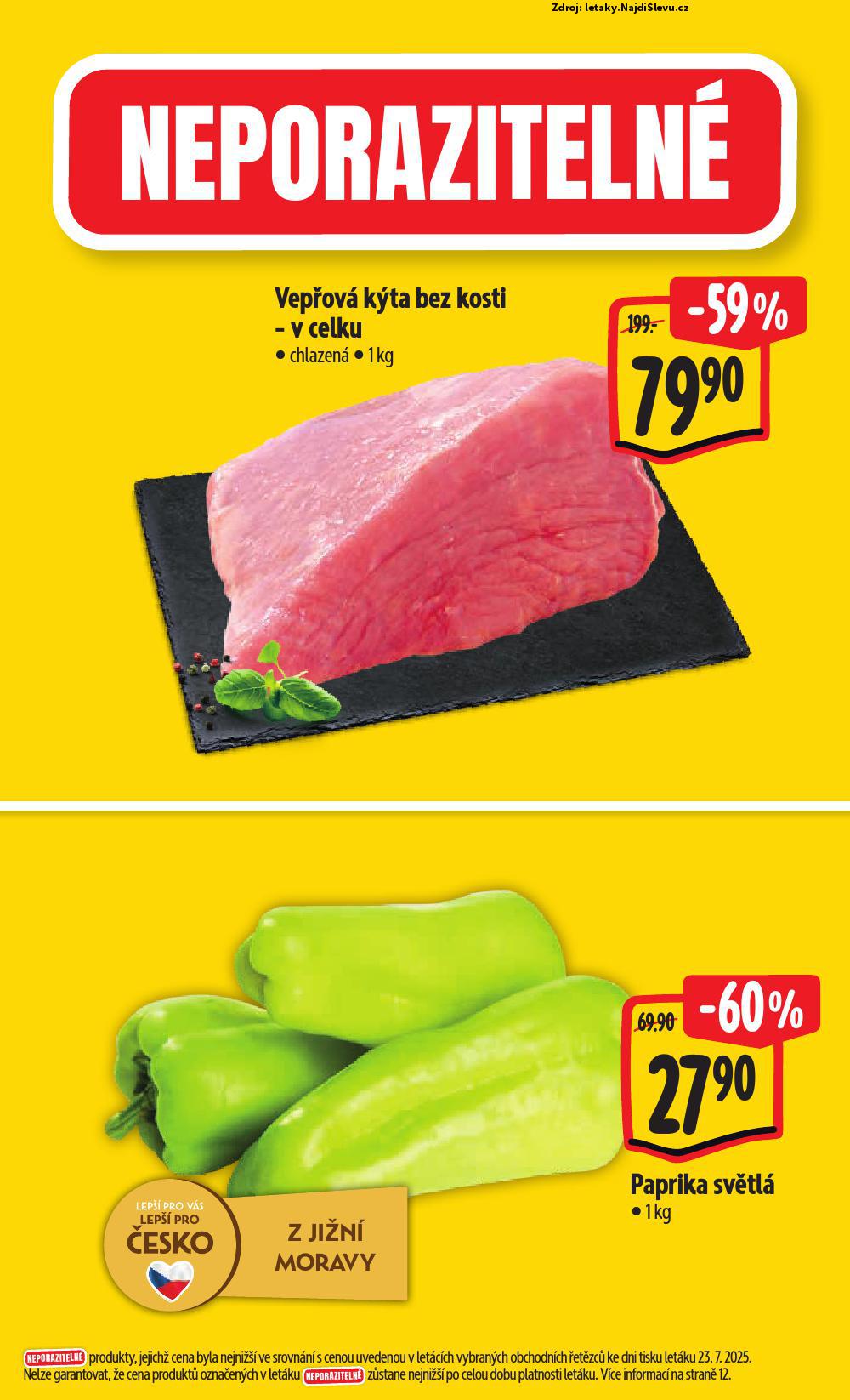 Strana 2 - letk Albert hypermarket (30. 7. - 5. 8. 2025)