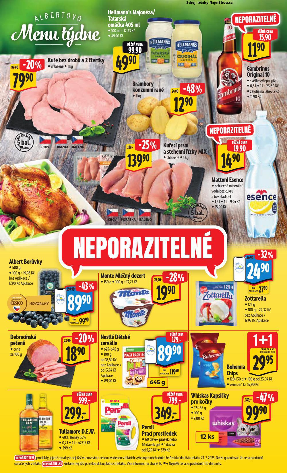 Strana 7 - leták Albert hypermarket (30. 7. - 5. 8. 2025)