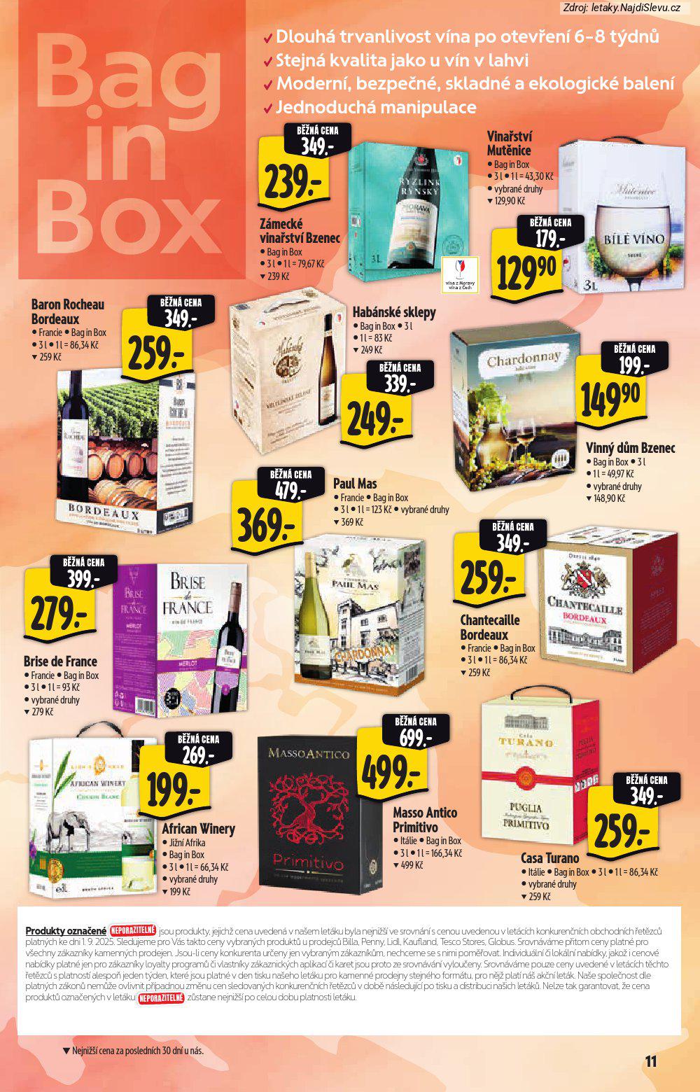 Letk Albert hypermarket (10. 9. - 23. 9. 2025) - strana 11 z 17