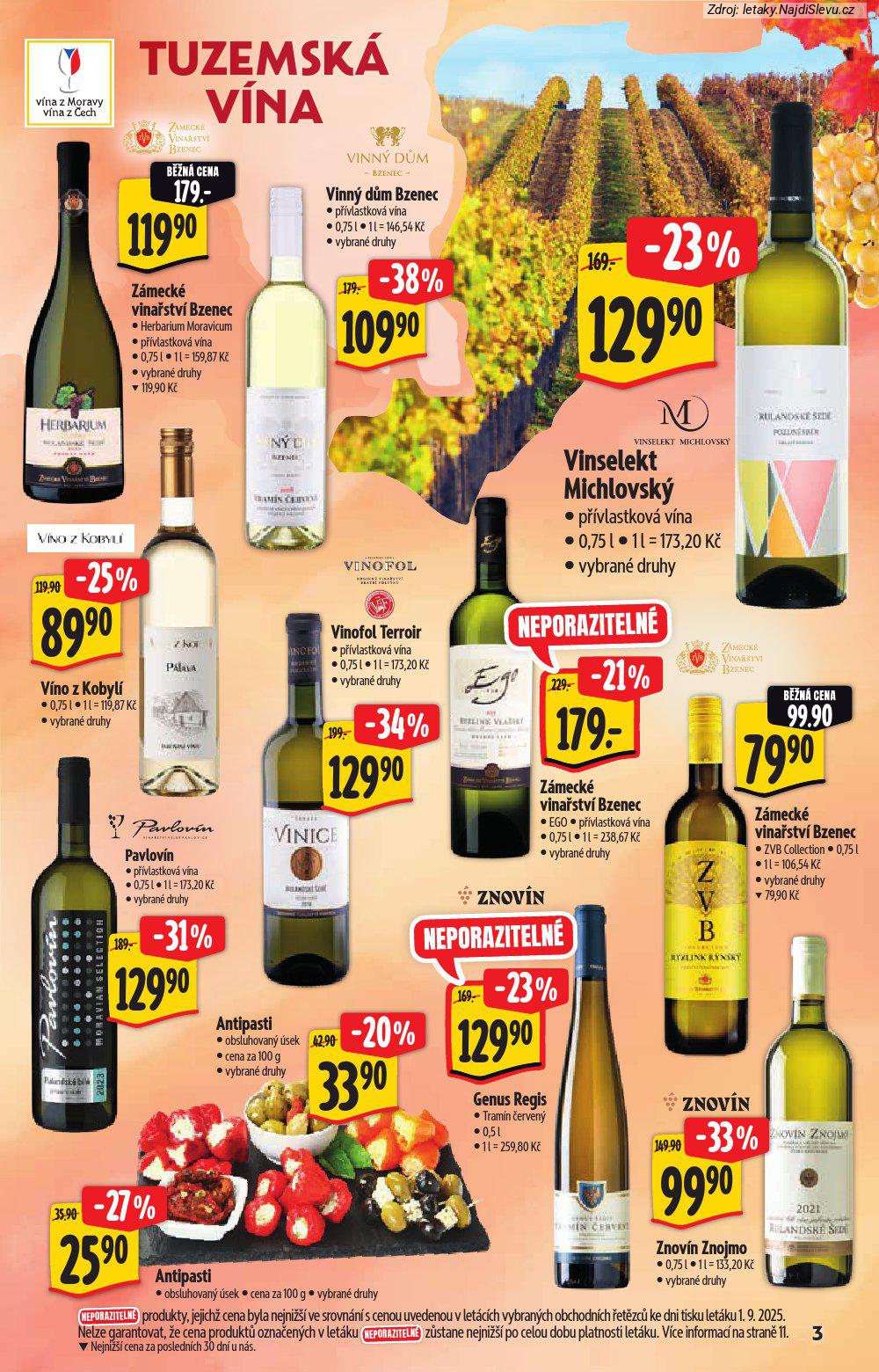 Letk Albert hypermarket (10. 9. - 23. 9. 2025) - strana 3 z 17