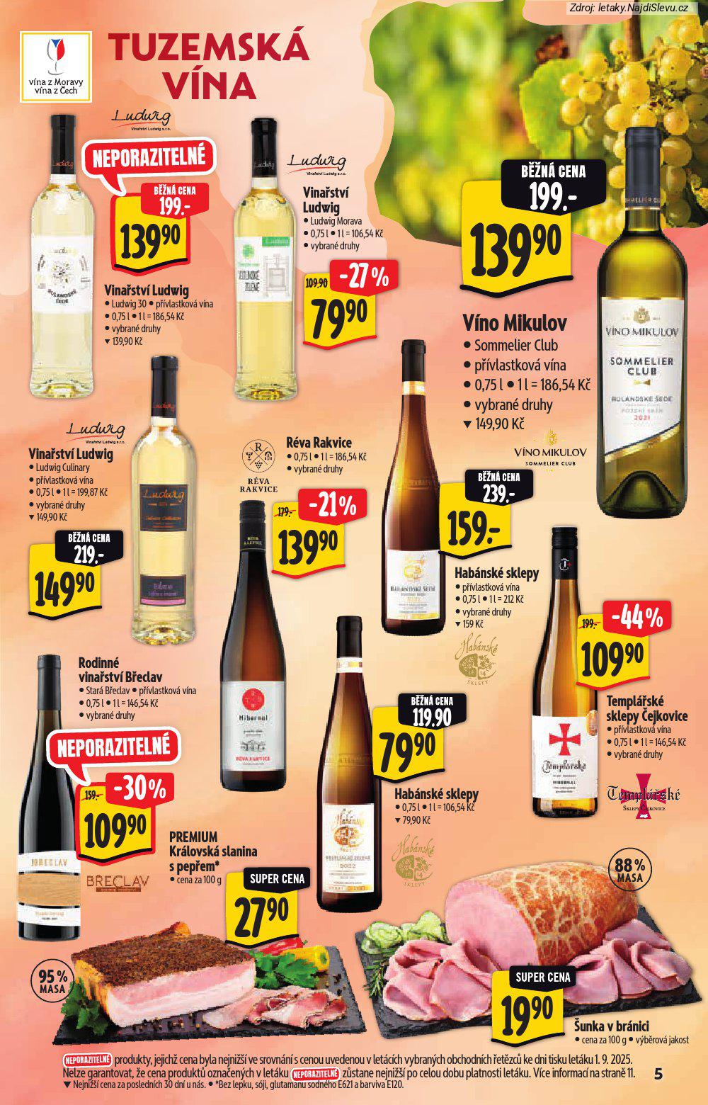 Strana 5 - letk Albert hypermarket (10. 9. - 23. 9. 2025)