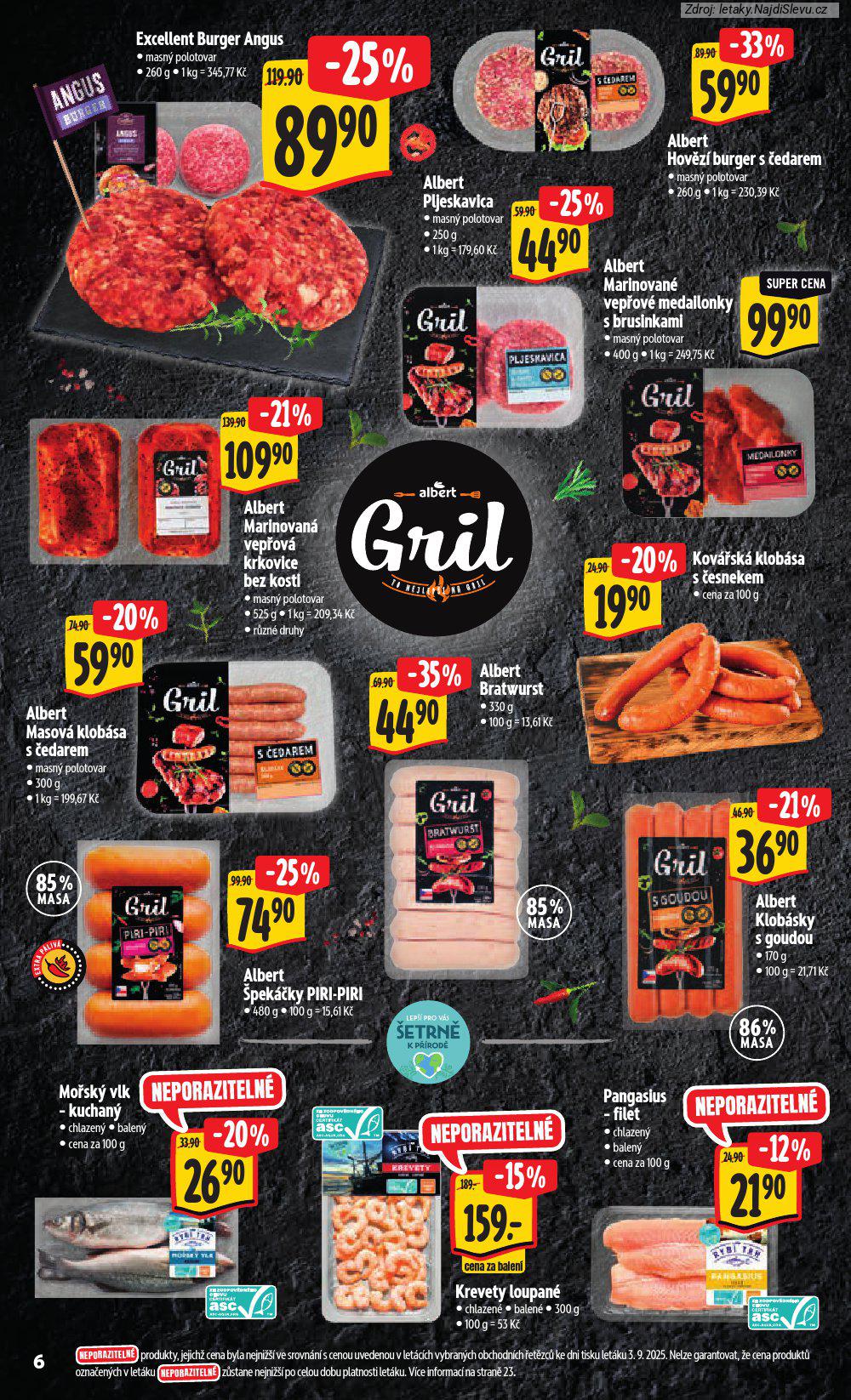 Strana 11 - leták Albert hypermarket (10. 9. - 16. 9. 2025)