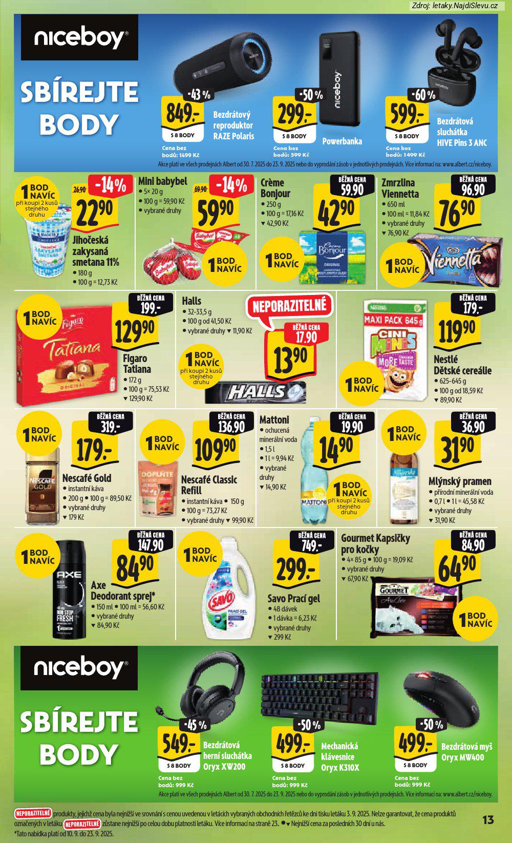 Letk Albert hypermarket (10. 9. - 16. 9. 2025) - strana 19 z 55