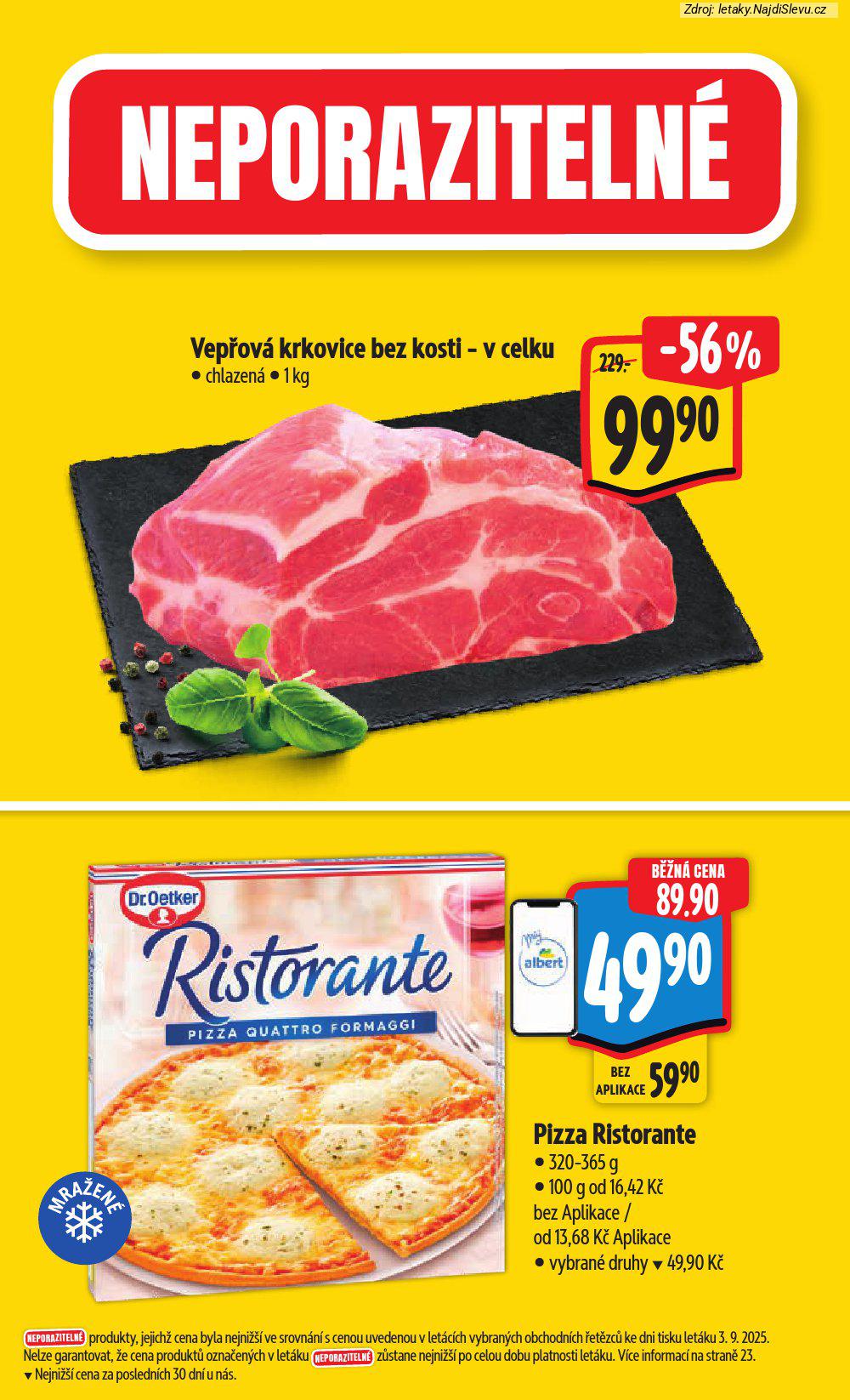 Letk Albert hypermarket (10. 9. - 16. 9. 2025) - strana 2 z 55