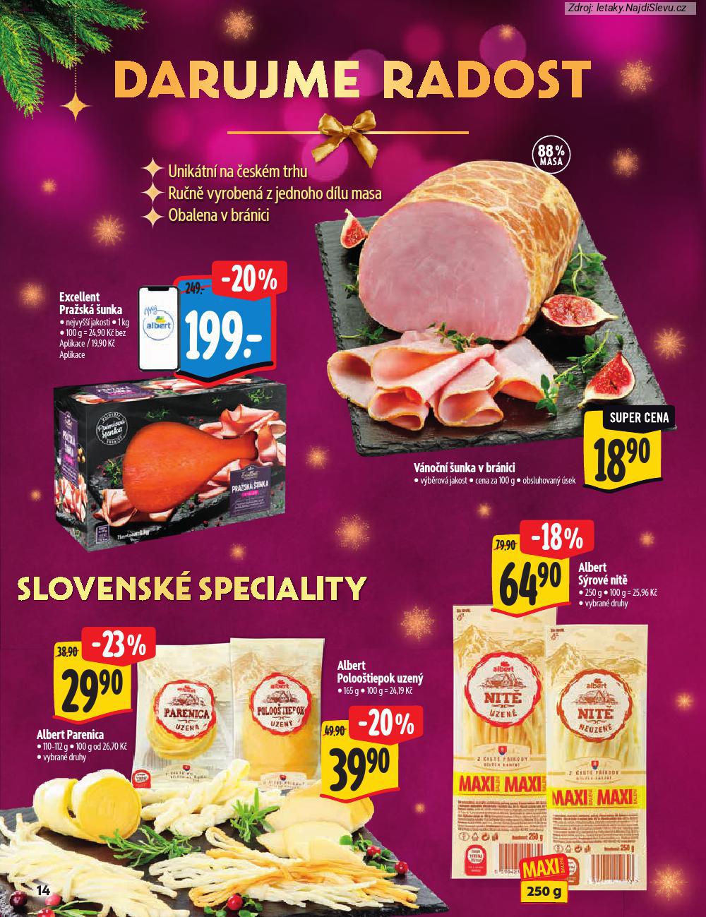 Letk Albert hypermarket (29. 10. - 18. 11. 2025) - strana 14 z 48