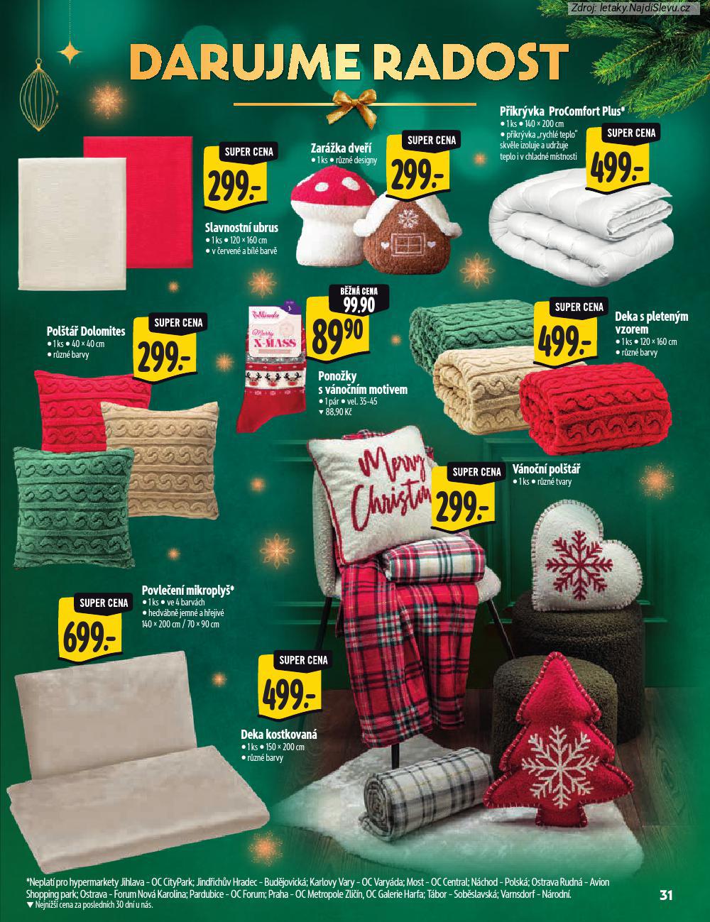 Strana 31 - leták Albert hypermarket (29. 10. - 18. 11. 2025)