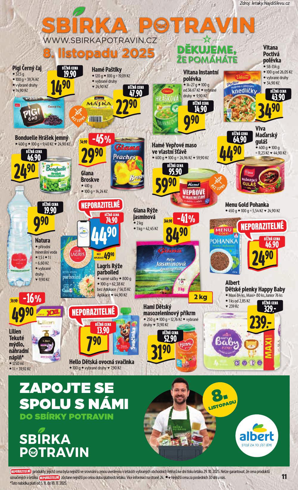 Letk Albert hypermarket (5. 11. - 11. 11. 2025) - strana 18 z 63