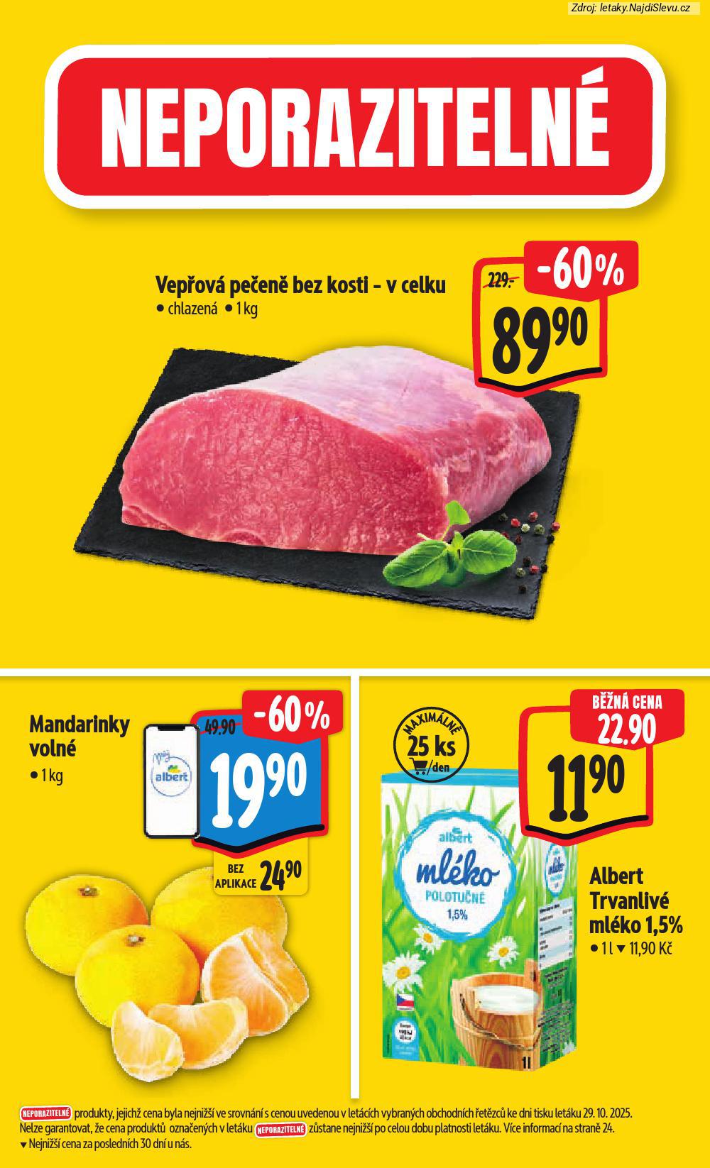 Letk Albert hypermarket (5. 11. - 11. 11. 2025) - strana 3 z 63