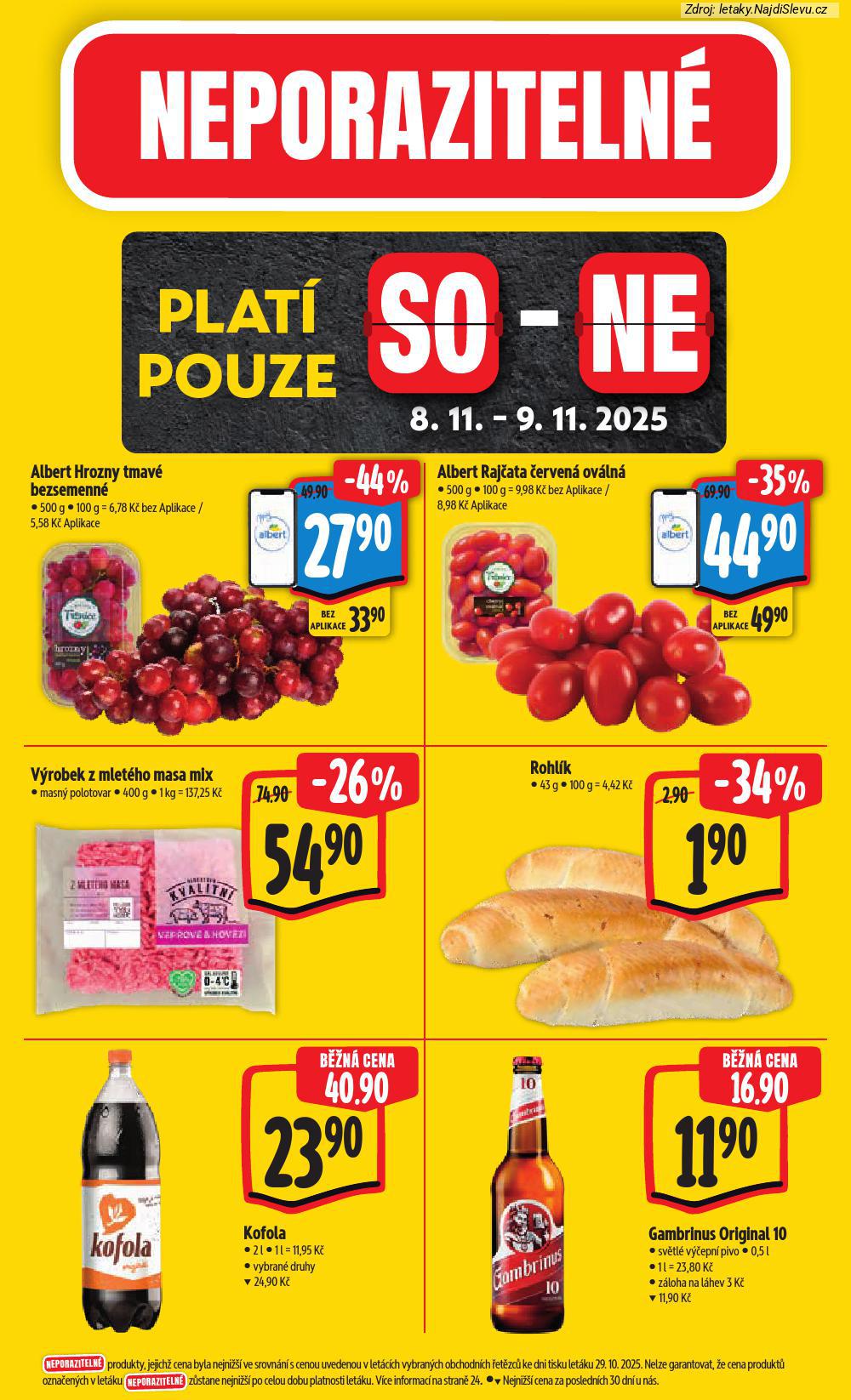 Letk Albert hypermarket (5. 11. - 11. 11. 2025) - strana 8 z 63