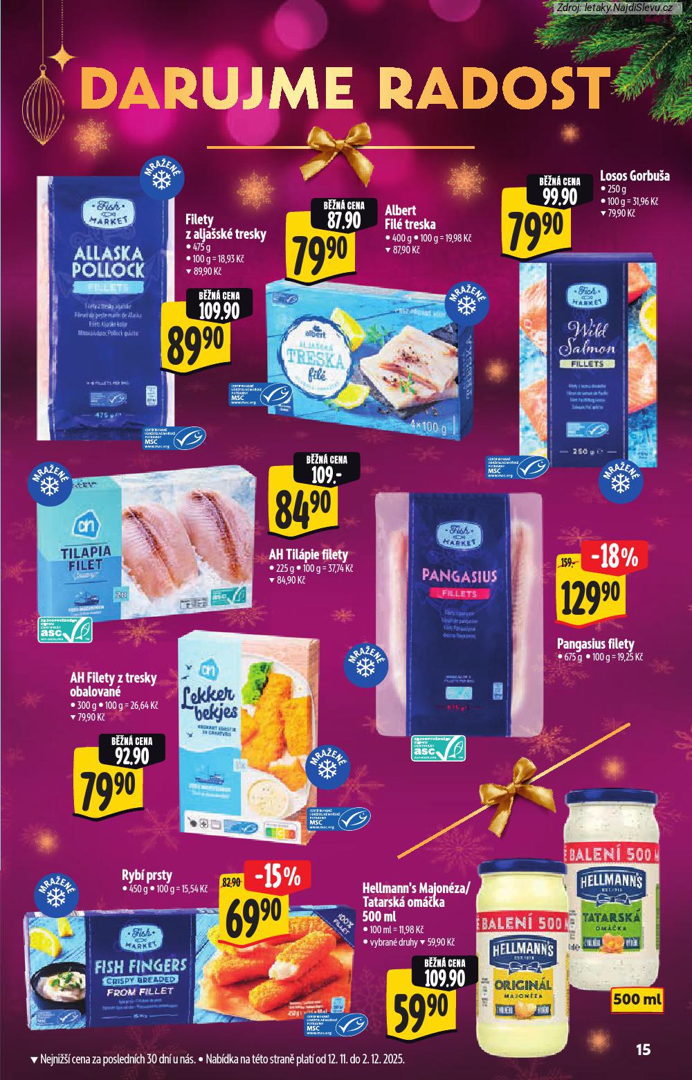 Let�k Albert hypermarket (12. 11. - 31. 12. 2025) - strana 15 z 40