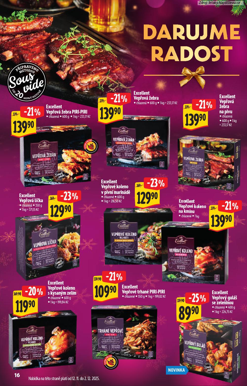 Let�k Albert hypermarket (12. 11. - 31. 12. 2025) - strana 16 z 40