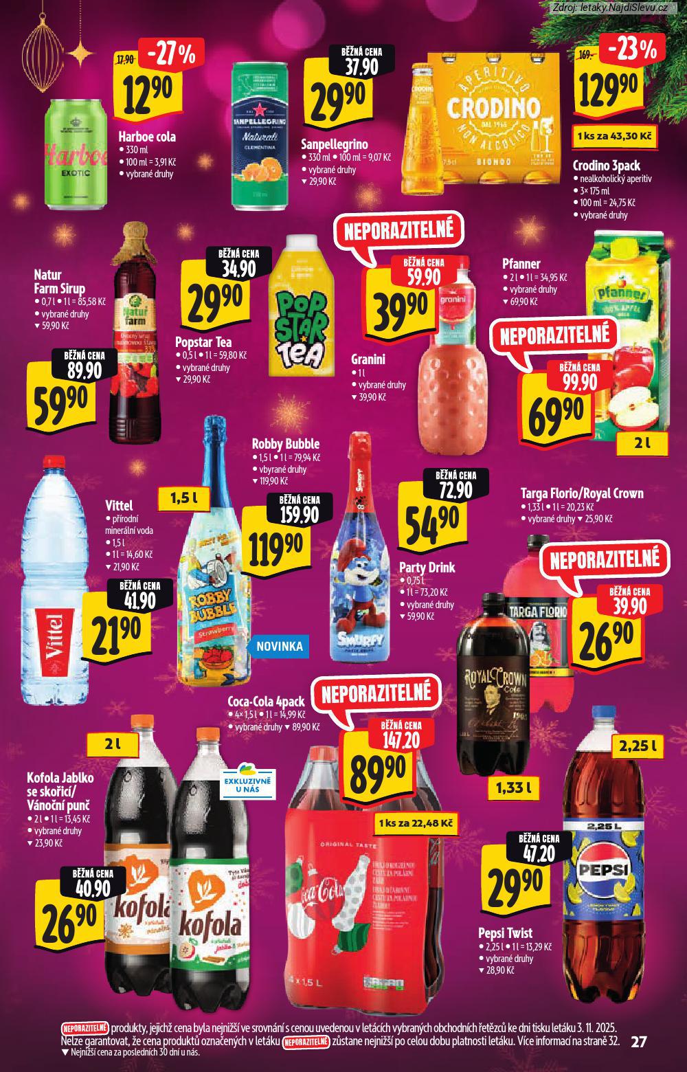 Strana 27 - let�k Albert hypermarket (12. 11. - 31. 12. 2025)