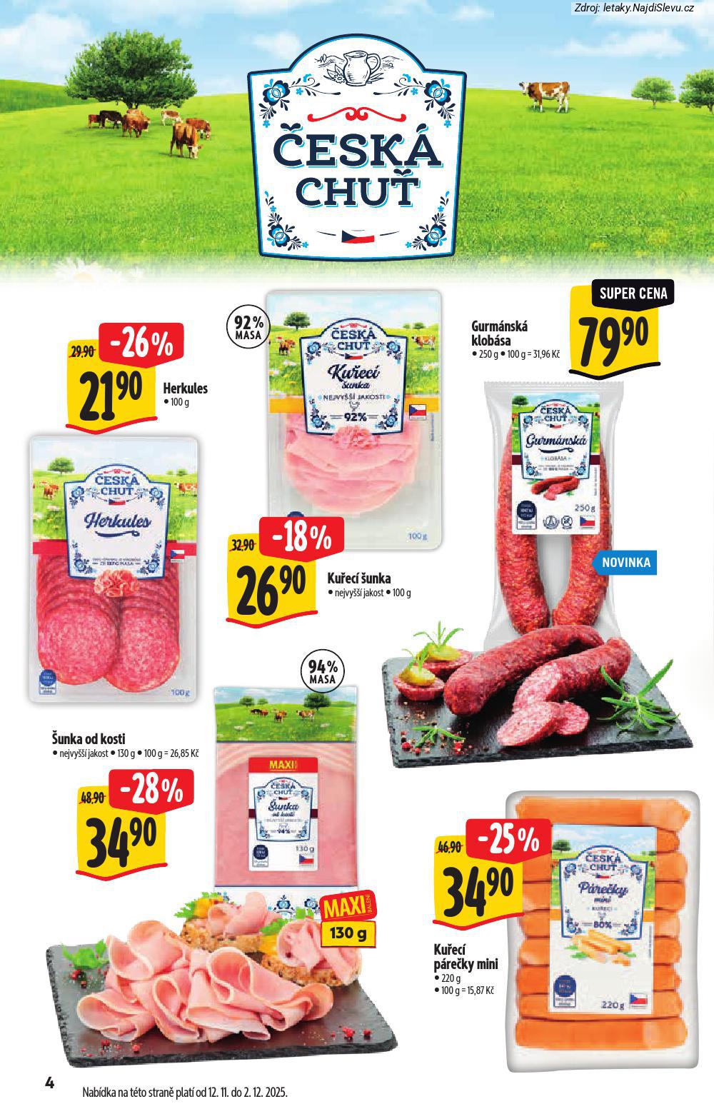 Strana 4 - let�k Albert hypermarket (12. 11. - 31. 12. 2025)