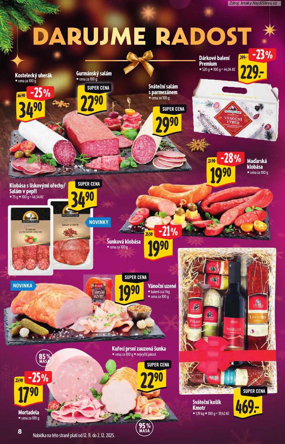 Let�k Albert hypermarket (12. 11. - 31. 12. 2025) - strana 8 z 40