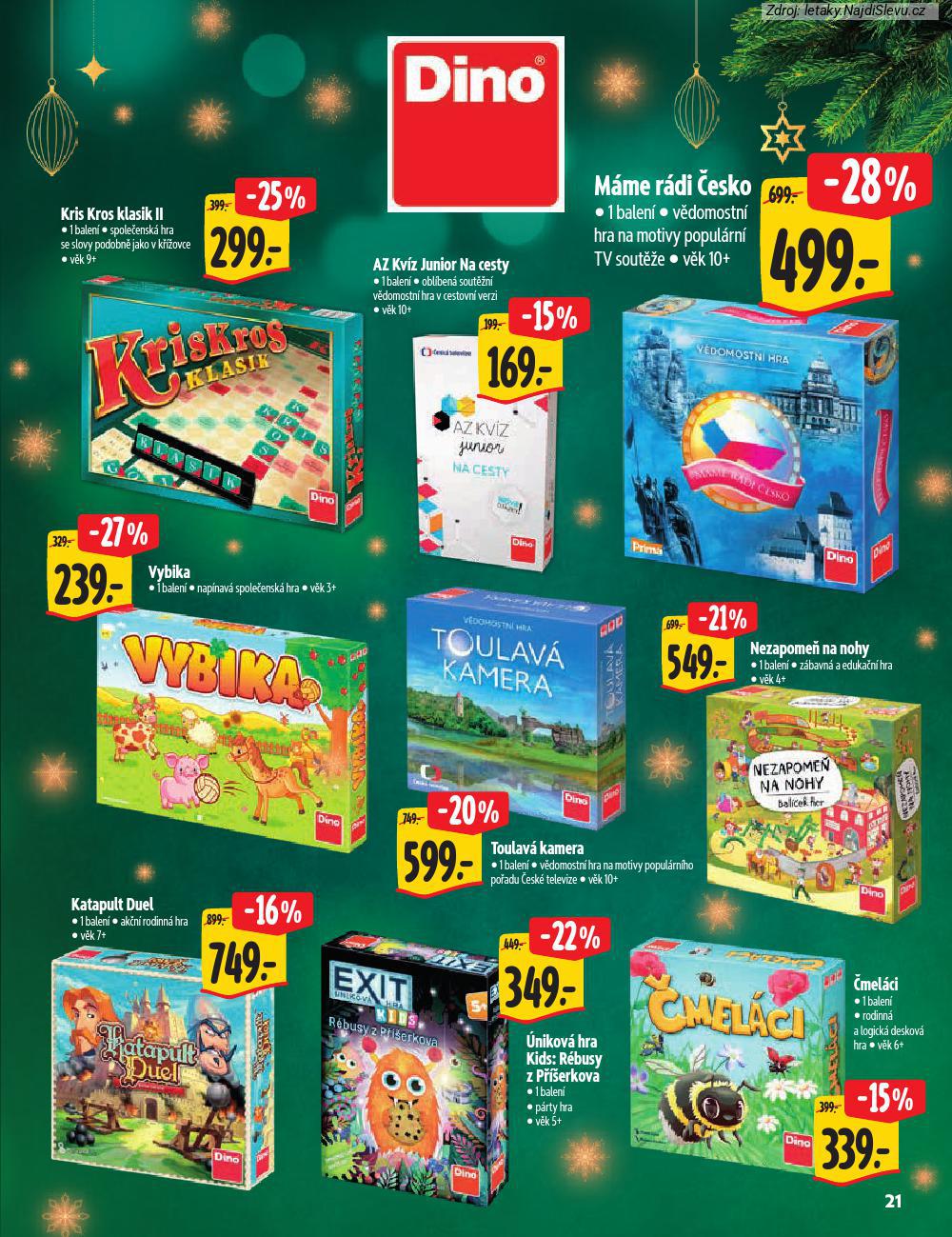 Let�k Albert hypermarket  Katalog Hra�ky (12. 11. - 2. 12. 2025) - str. 21