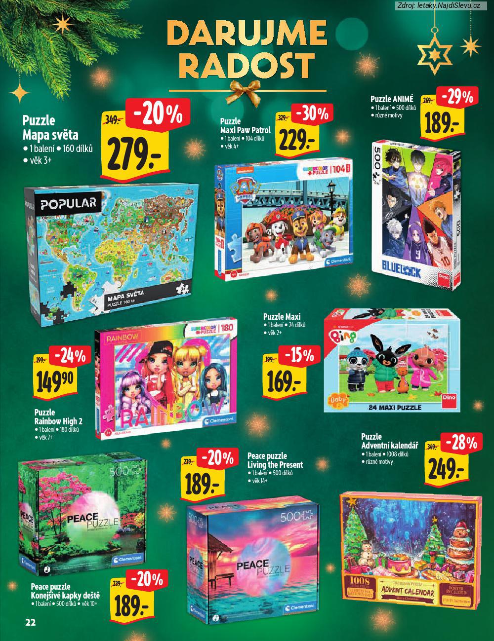 Let�k Albert hypermarket  Katalog Hra�ky (12. 11. - 2. 12. 2025) - str. 22