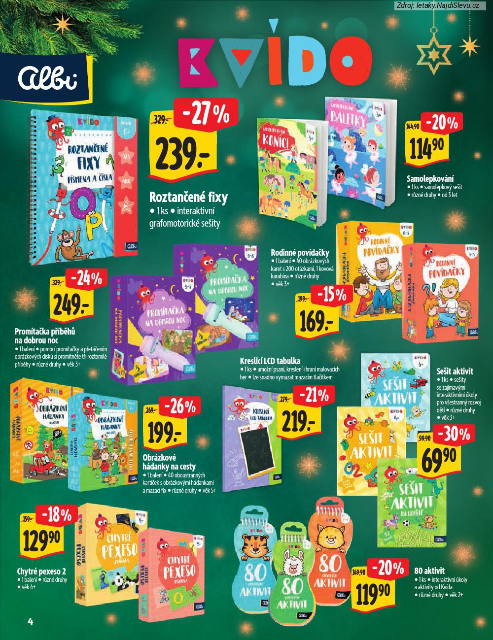 Let�k Albert hypermarket  Katalog Hra�ky (12. 11. - 2. 12. 2025) - str. 4