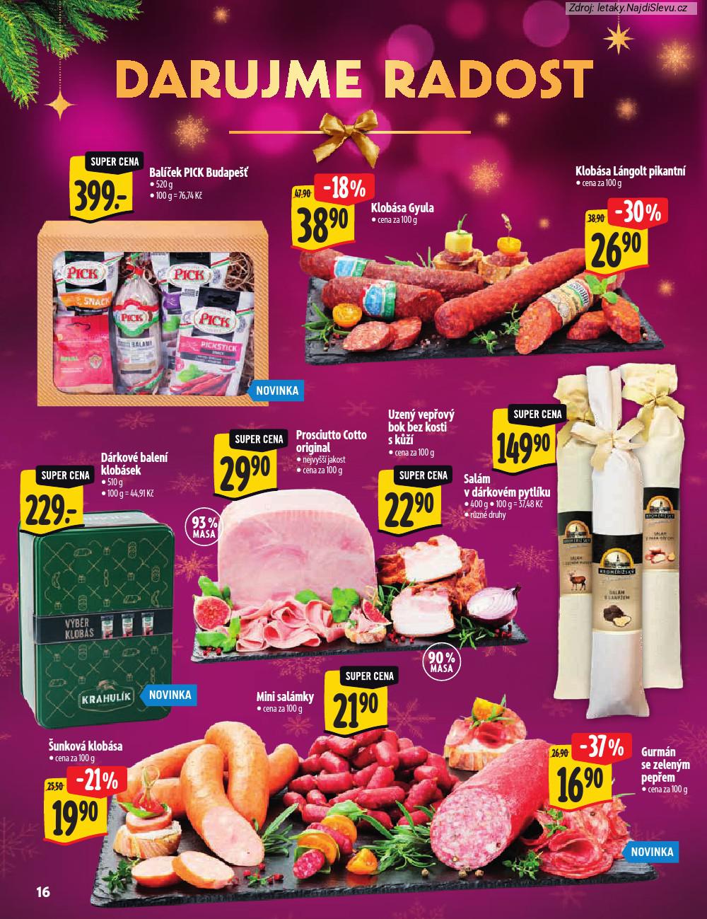 Let�k Albert hypermarket (3. 12. - 31. 12. 2025) - strana 16 z 28