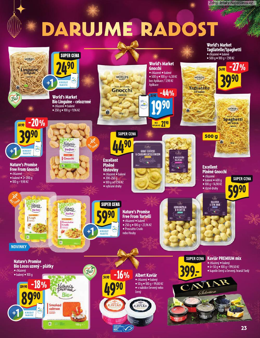 Let�k Albert hypermarket (3. 12. - 31. 12. 2025) - strana 23 z 28