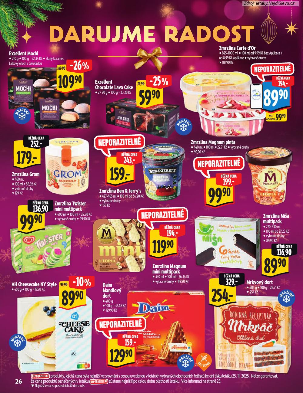 Let�k Albert hypermarket (3. 12. - 31. 12. 2025) - strana 26 z 28