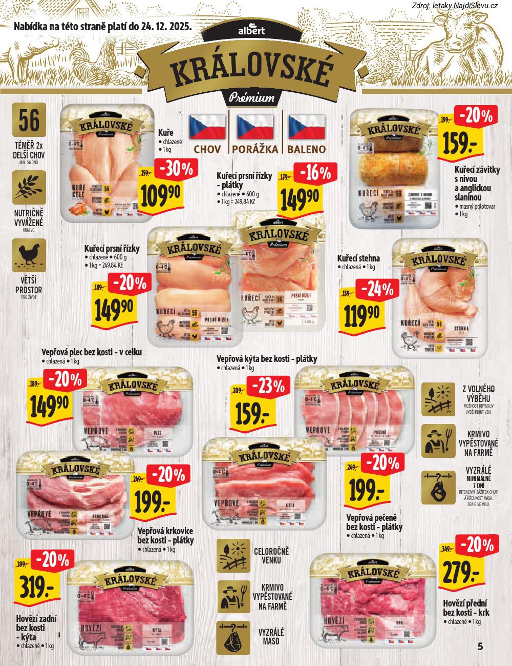 Let�k Albert hypermarket (3. 12. - 31. 12. 2025) - strana 5 z 28
