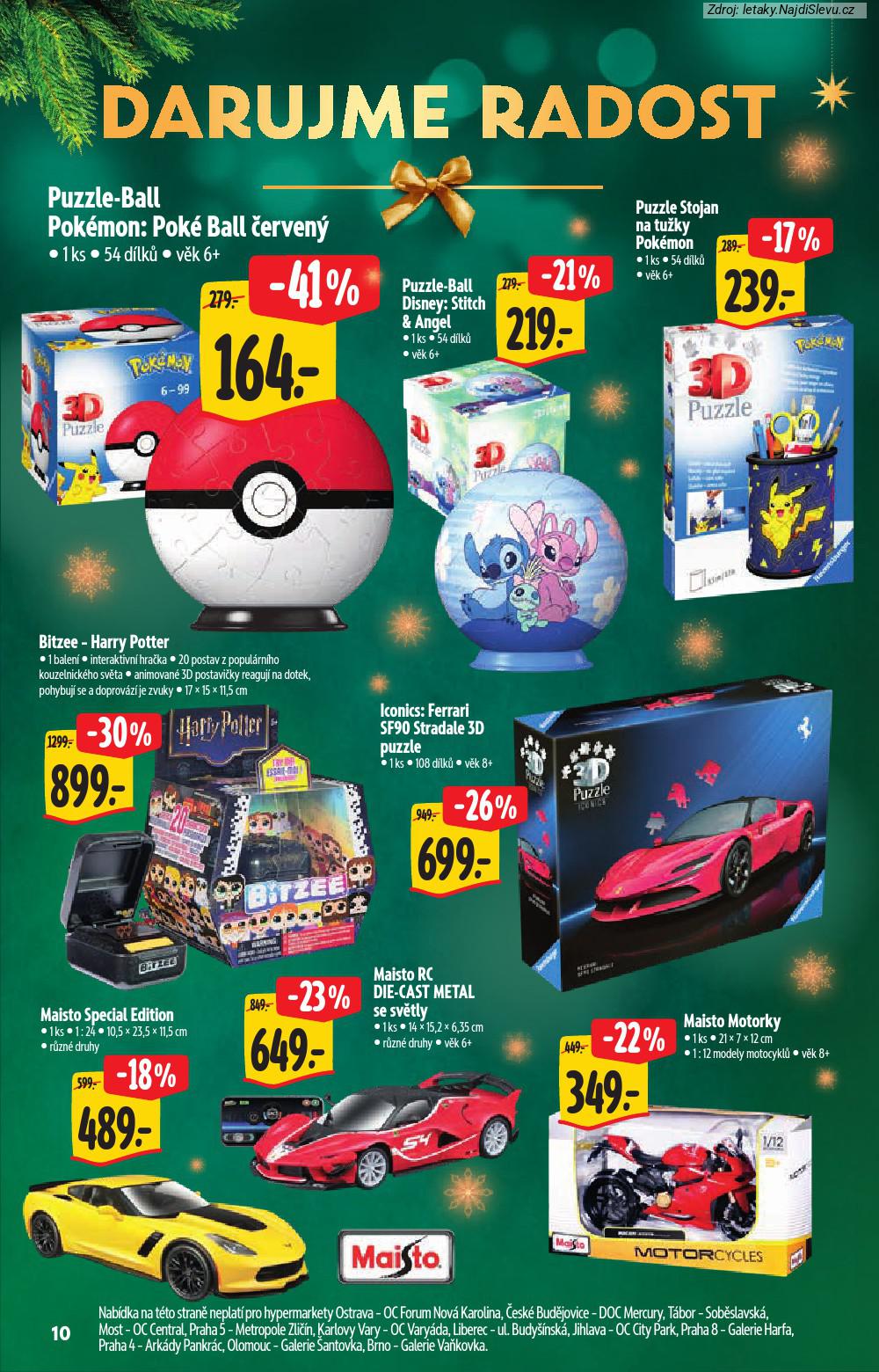 Let�k Albert hypermarket (3. 12. - 24. 12. 2025) - strana 10 z 32