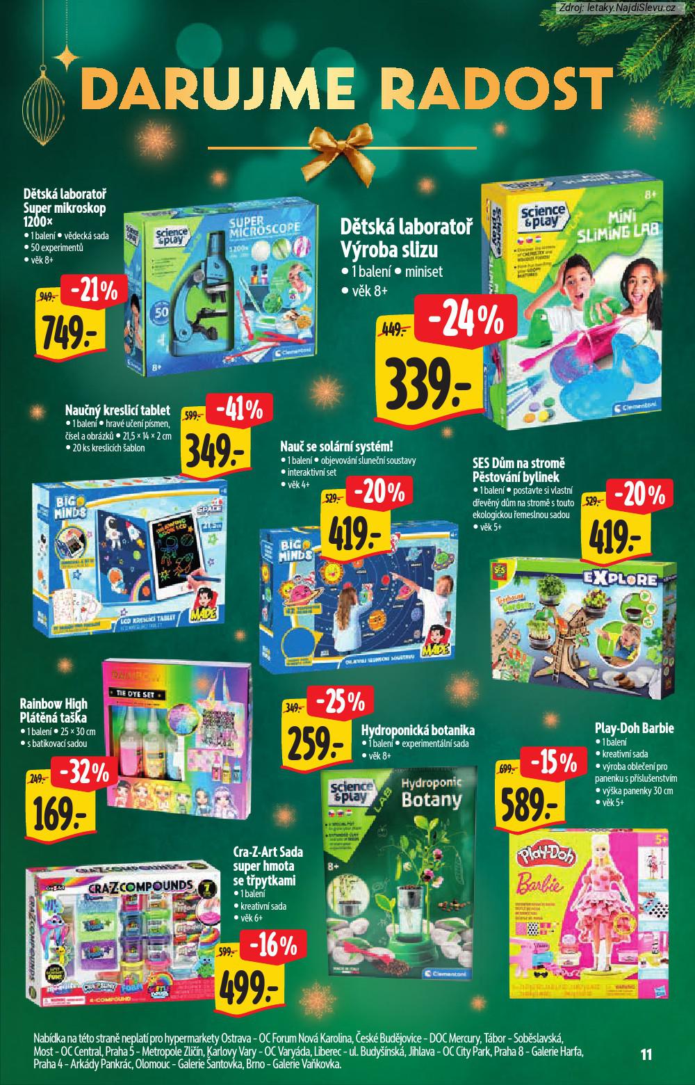 Let�k Albert hypermarket (3. 12. - 24. 12. 2025) - strana 11 z 32