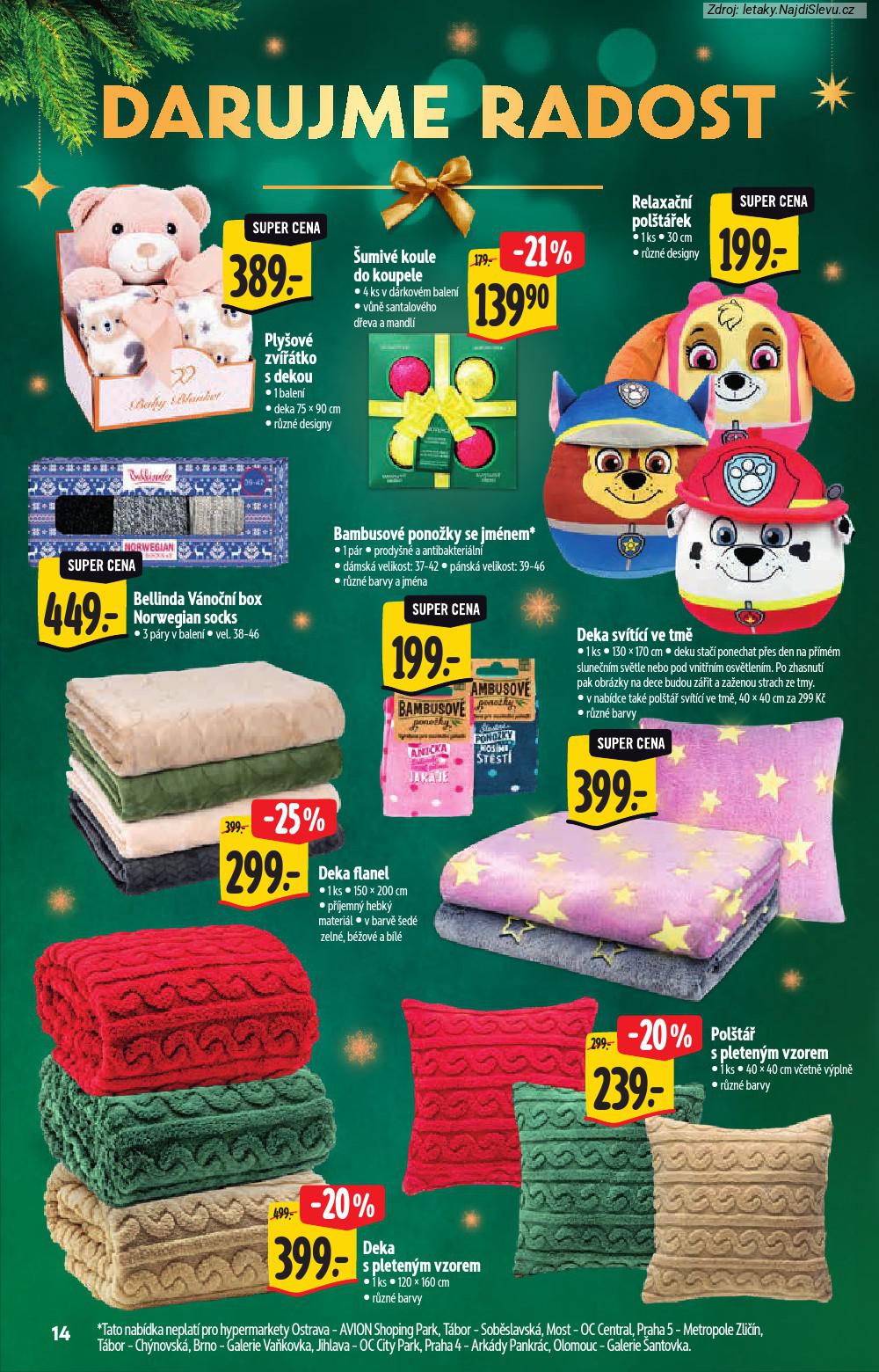 Let�k Albert hypermarket (3. 12. - 24. 12. 2025) - strana 14 z 32