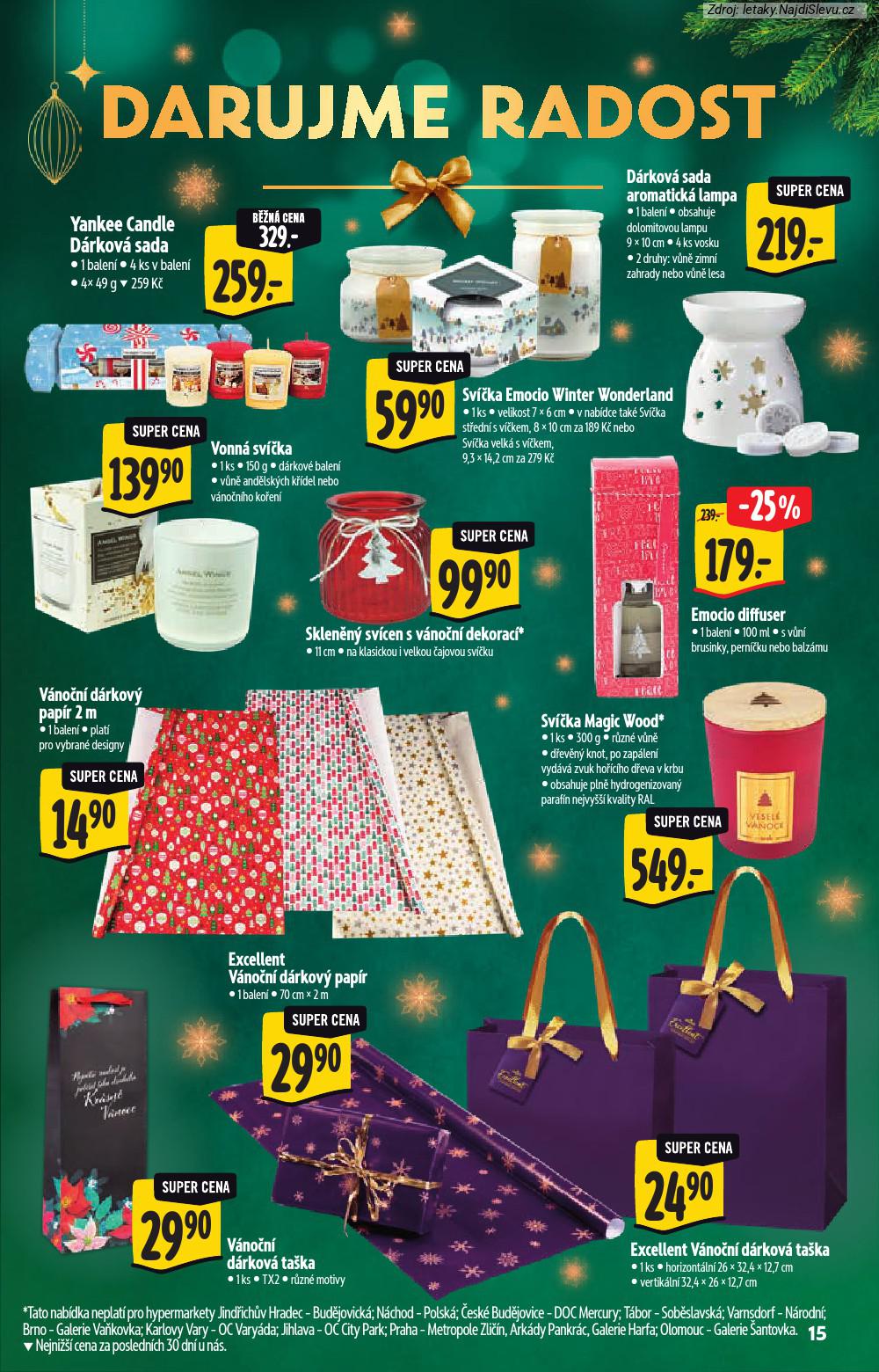 Let�k Albert hypermarket (3. 12. - 24. 12. 2025) - strana 15 z 32