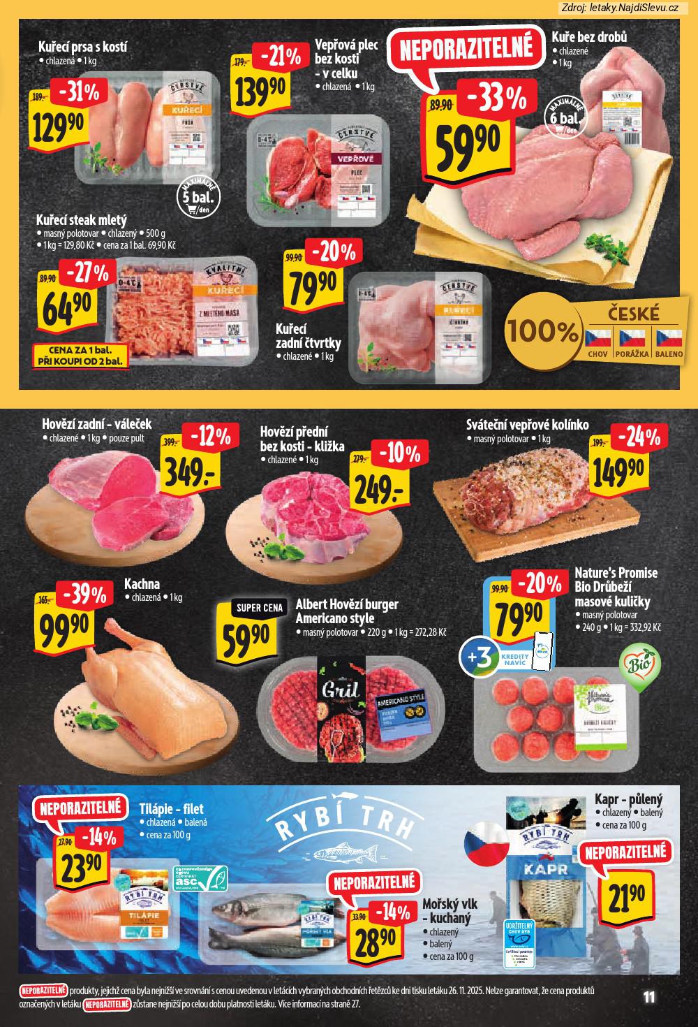 Let�k Albert hypermarket (3. 12. - 9. 12. 2025) - strana 20 z 52