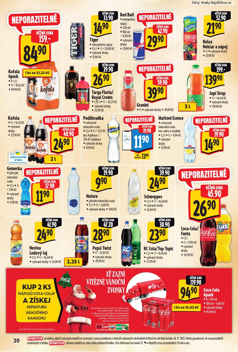 Strana 29 - let�k Albert hypermarket (3. 12. - 9. 12. 2025)